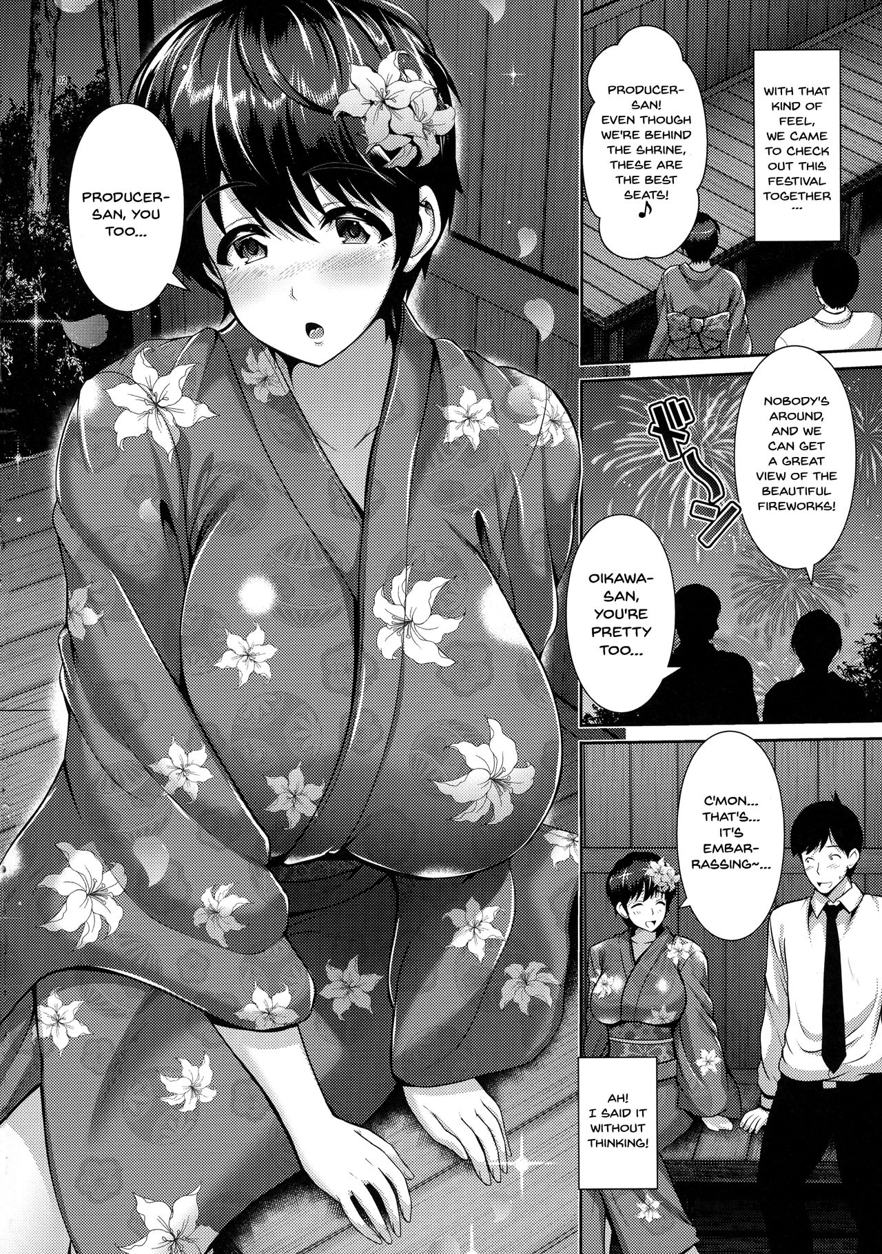Oikawa-san to Yukata to Oppai | Oikawa-san And Her Big Breasts In a Yukata page 3 full