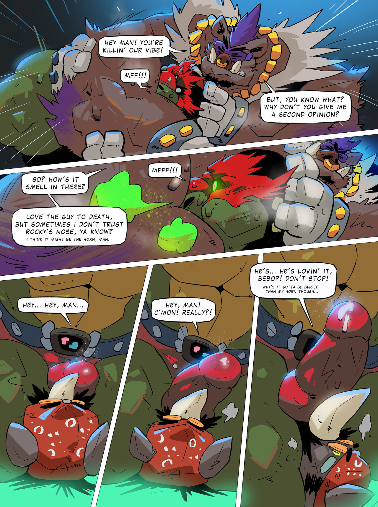 Troublesome Mutant Ninja Turtle HD page 8 full