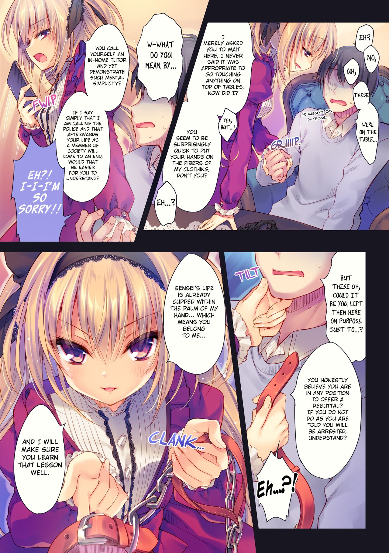 Watashi no Omocha ni Narinasai | Become My Manservant page 4 full