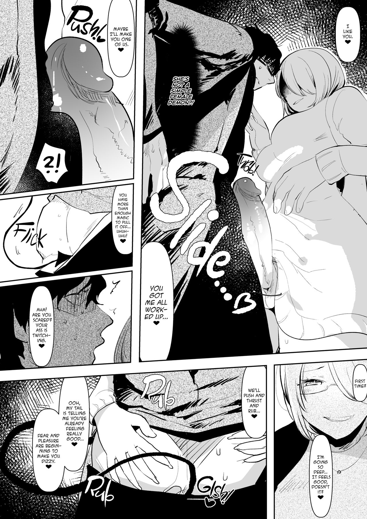 Inma no Futanari Chinpo ni Haiboku Shita Taimashi no Ore wa... | That Time When I, an Exorcist, Lost to Futanari Demon Cock... page 10 full