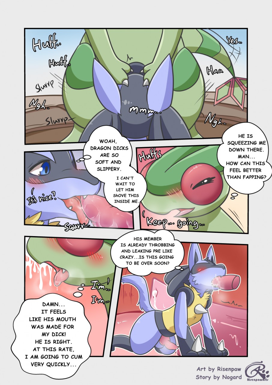 RISENPAW in the bath house page 4 full