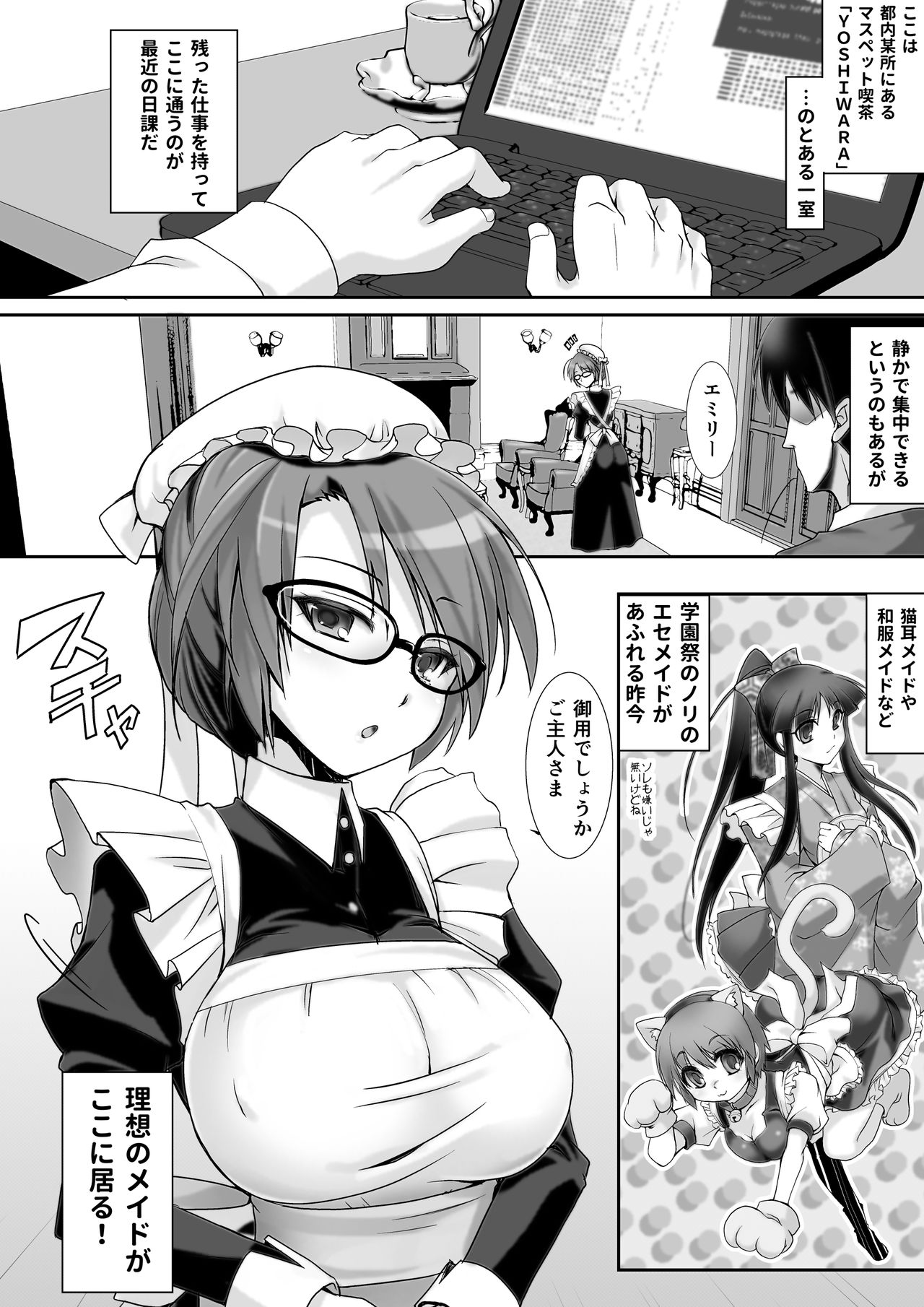 Classical Maid wa Fuku no Shita ni Sukebe o Kiteiru Mono da -MasPet Emily- page 5 full