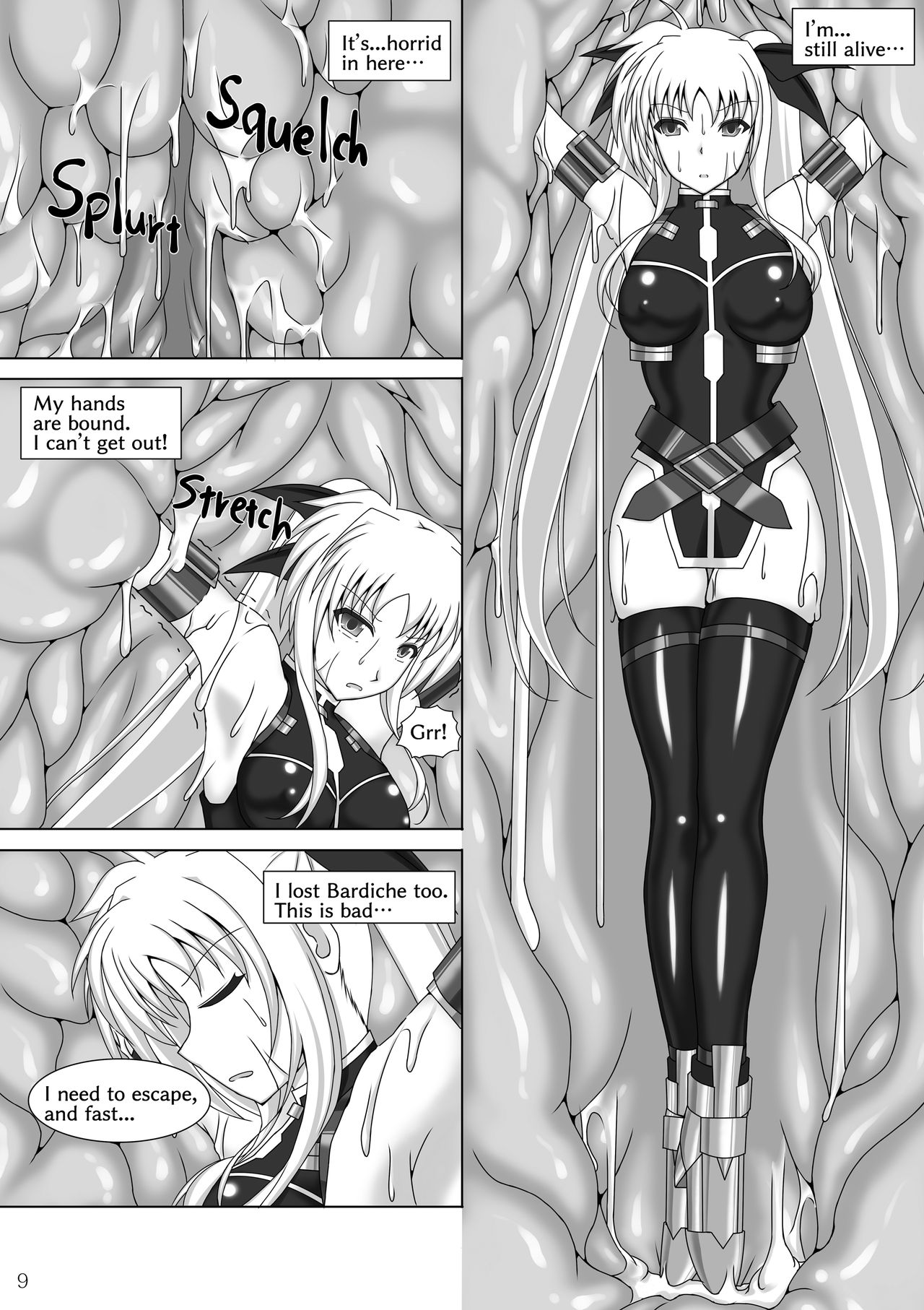Toraware no Shitsumukan 3 | Fate in Captivity 3 page 10 full