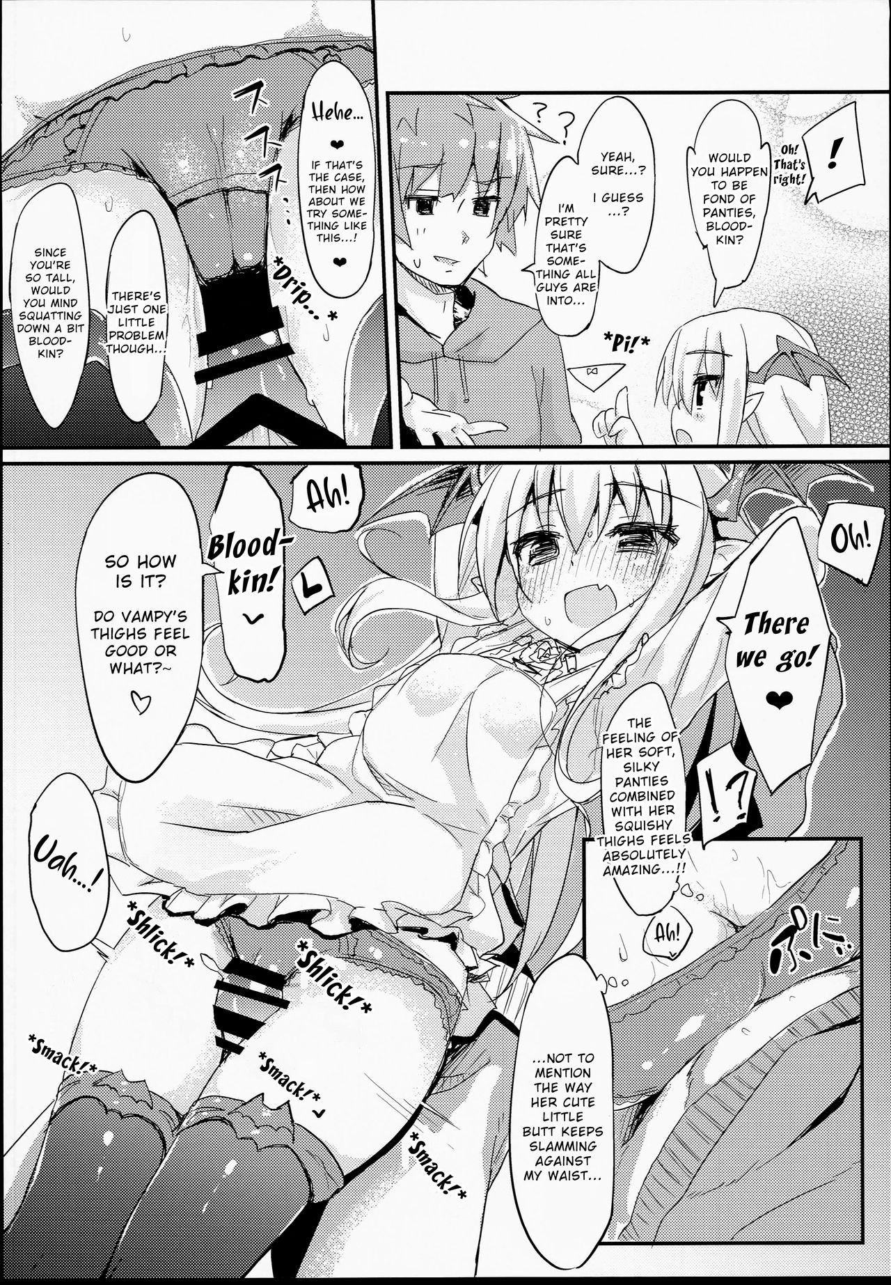 Vampy-chan Love Love Ecchi Book page 10 full
