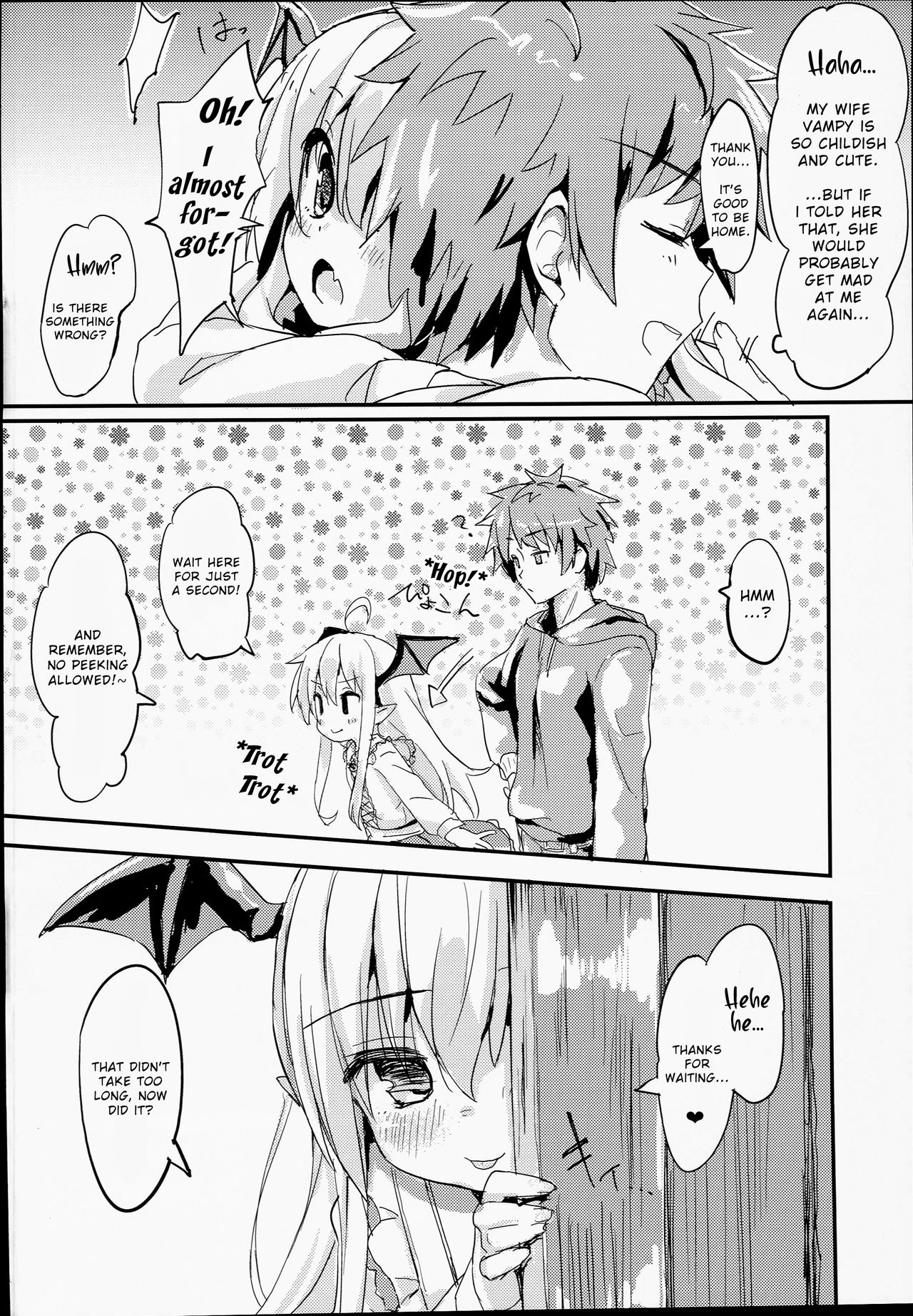 Vampy-chan Love Love Ecchi Book page 4 full