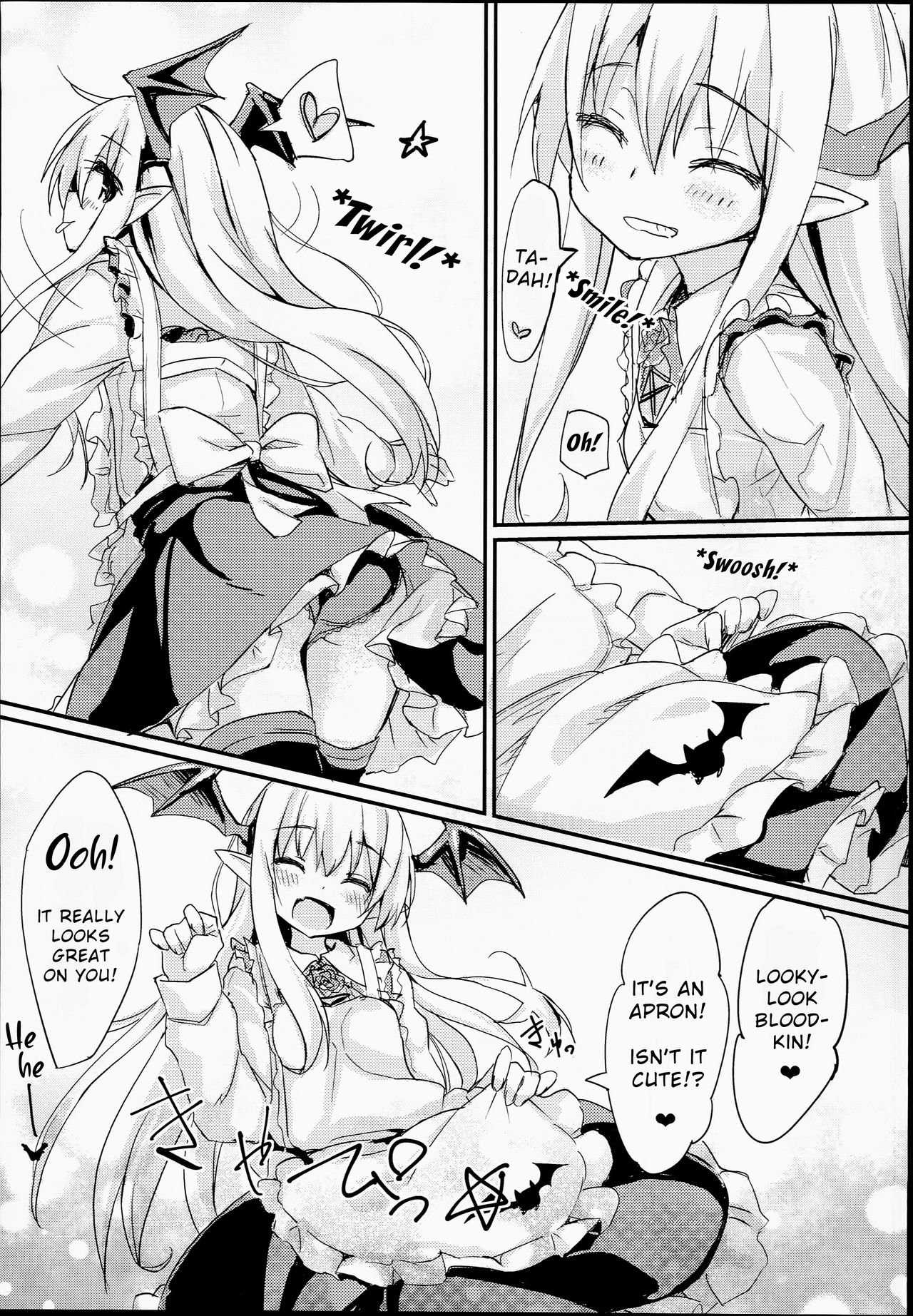 Vampy-chan Love Love Ecchi Book page 5 full