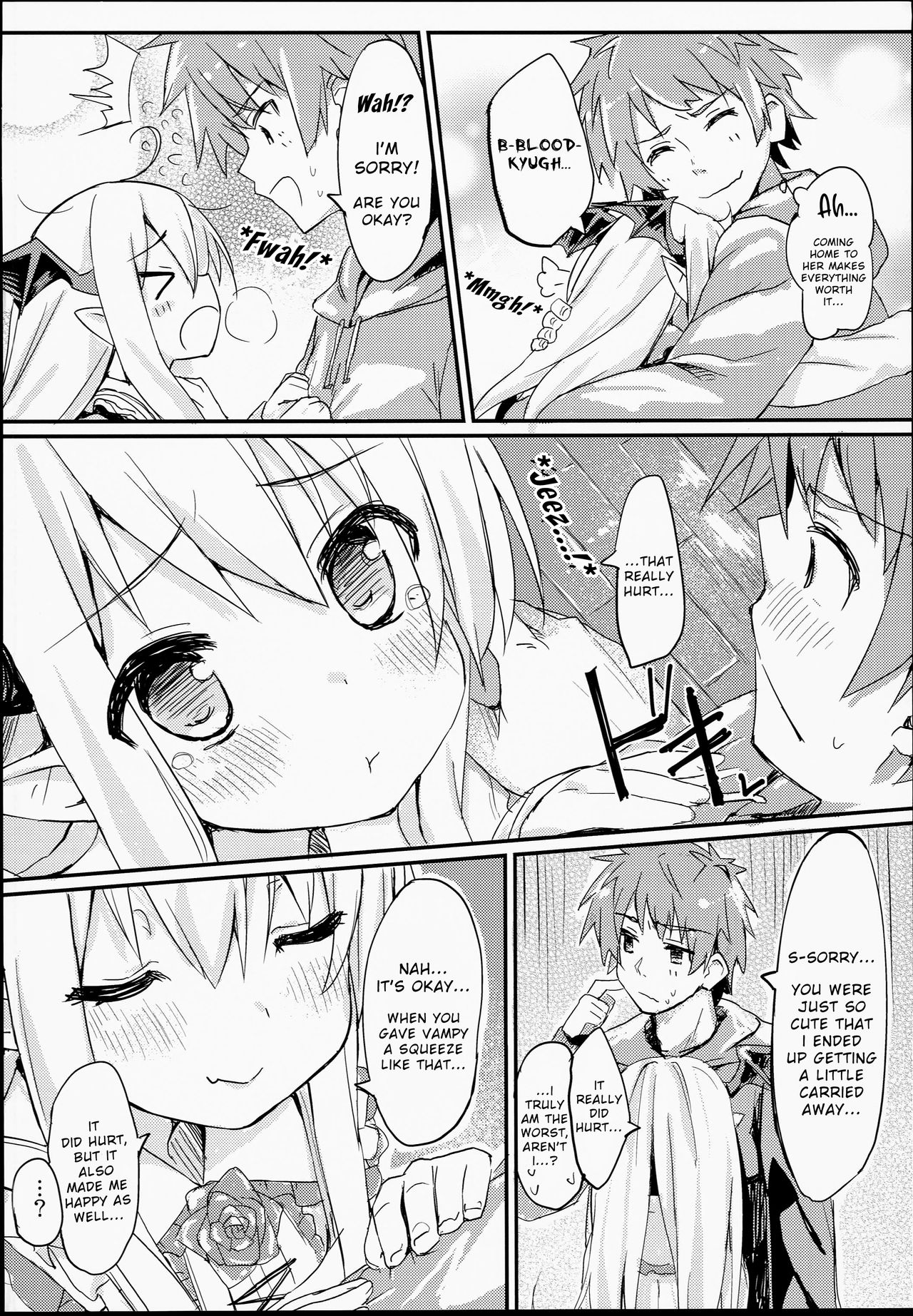 Vampy-chan Love Love Ecchi Book page 6 full