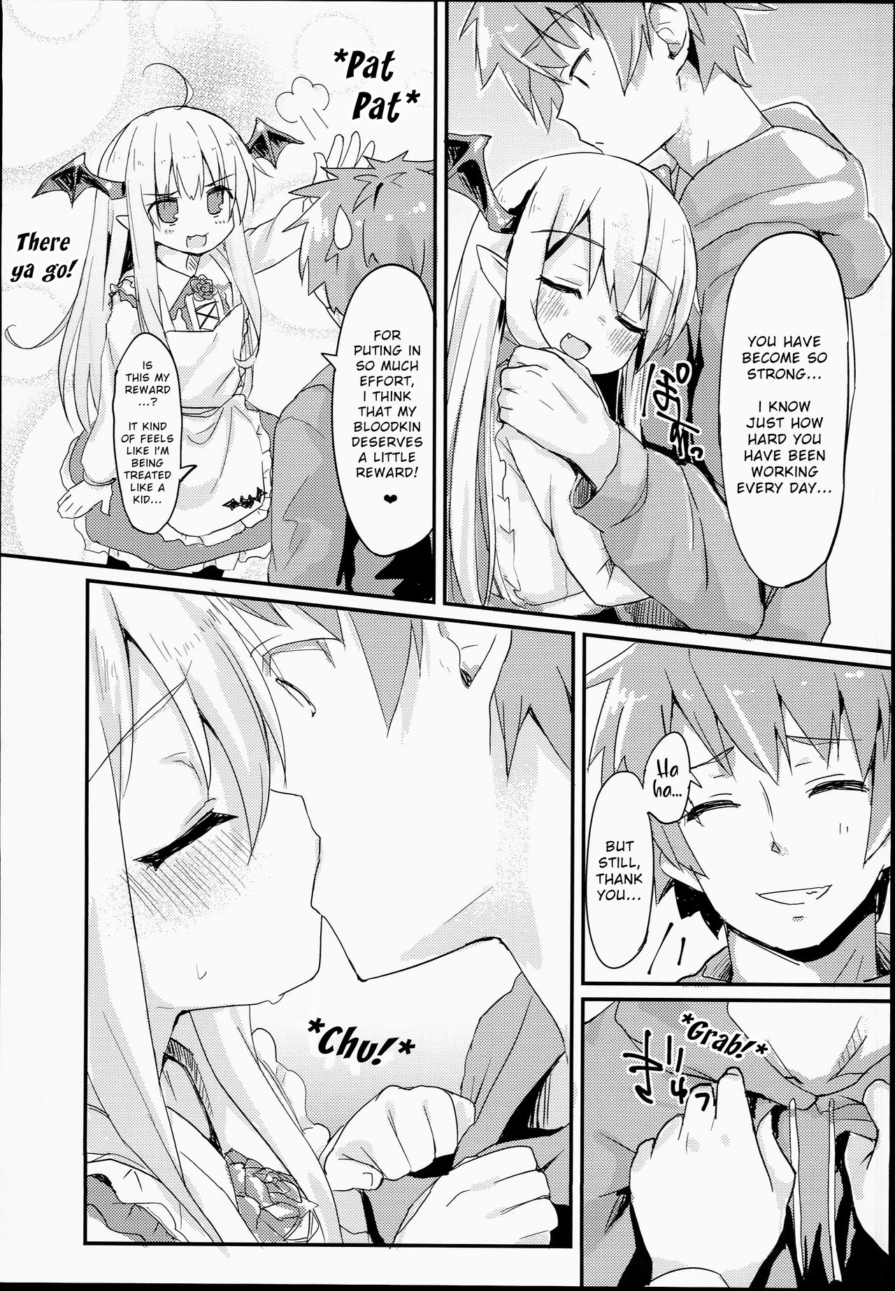 Vampy-chan Love Love Ecchi Book page 7 full
