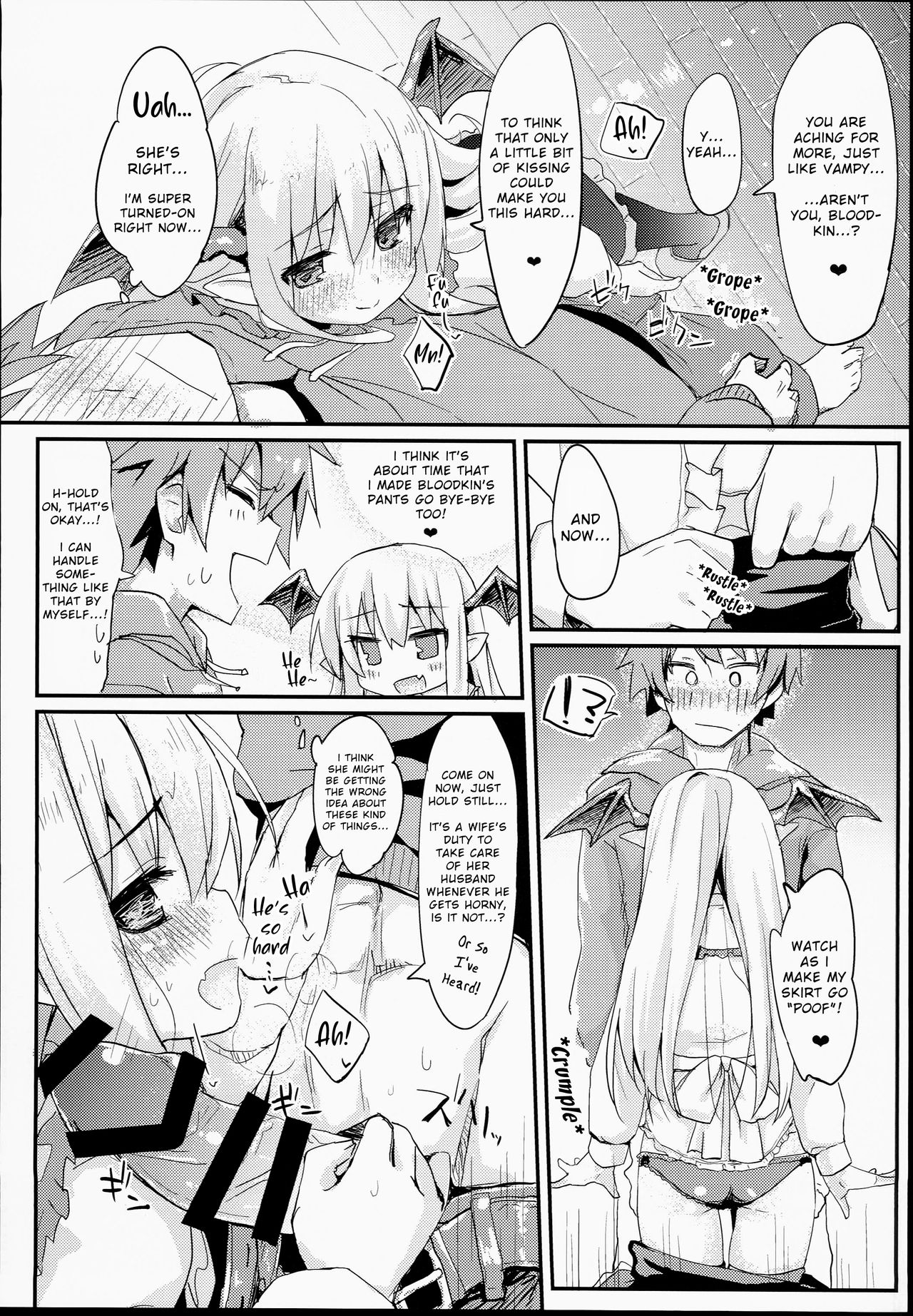 Vampy-chan Love Love Ecchi Book page 9 full