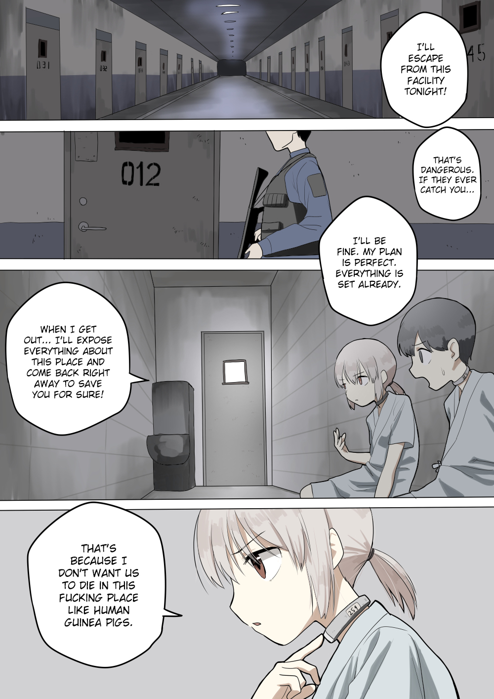 Dasshutsu Shippai page 1 full