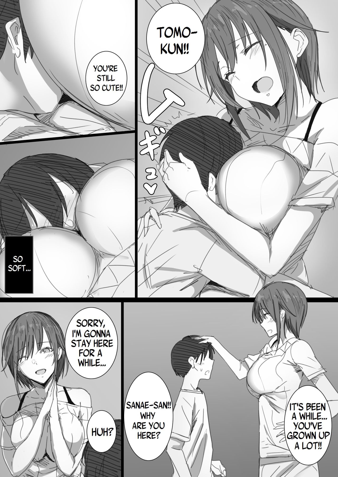 Hatsukoi no Oba-san ga Iede Shite Kimashita! page 3 full