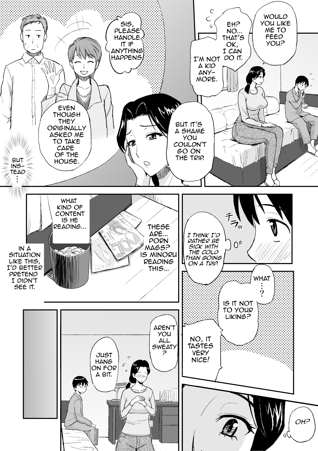 1-nichi dake no Mama ~Oba-san ga Boku no Mama~ | Mama for One Day ~My Aunt is My Mama~ page 4 full