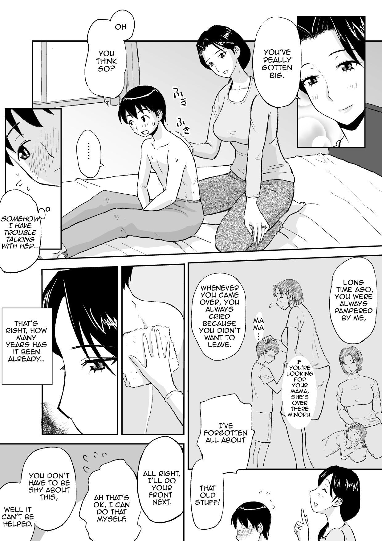 1-nichi dake no Mama ~Oba-san ga Boku no Mama~ | Mama for One Day ~My Aunt is My Mama~ page 5 full