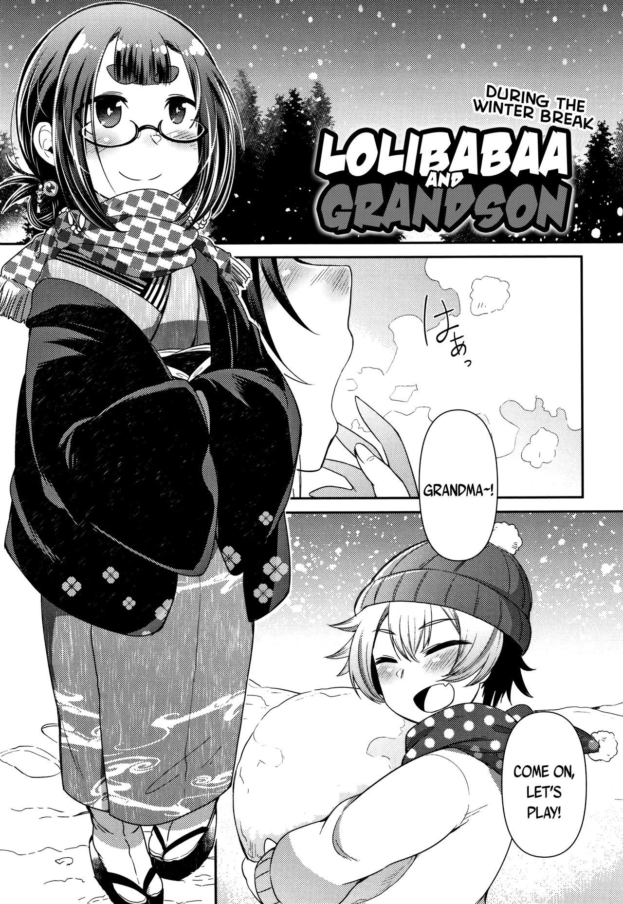 Lolibabaa to Mago - Fuyuyasumi-hen | Lolibabaa and Grandson - During the Winter Break page 1 full