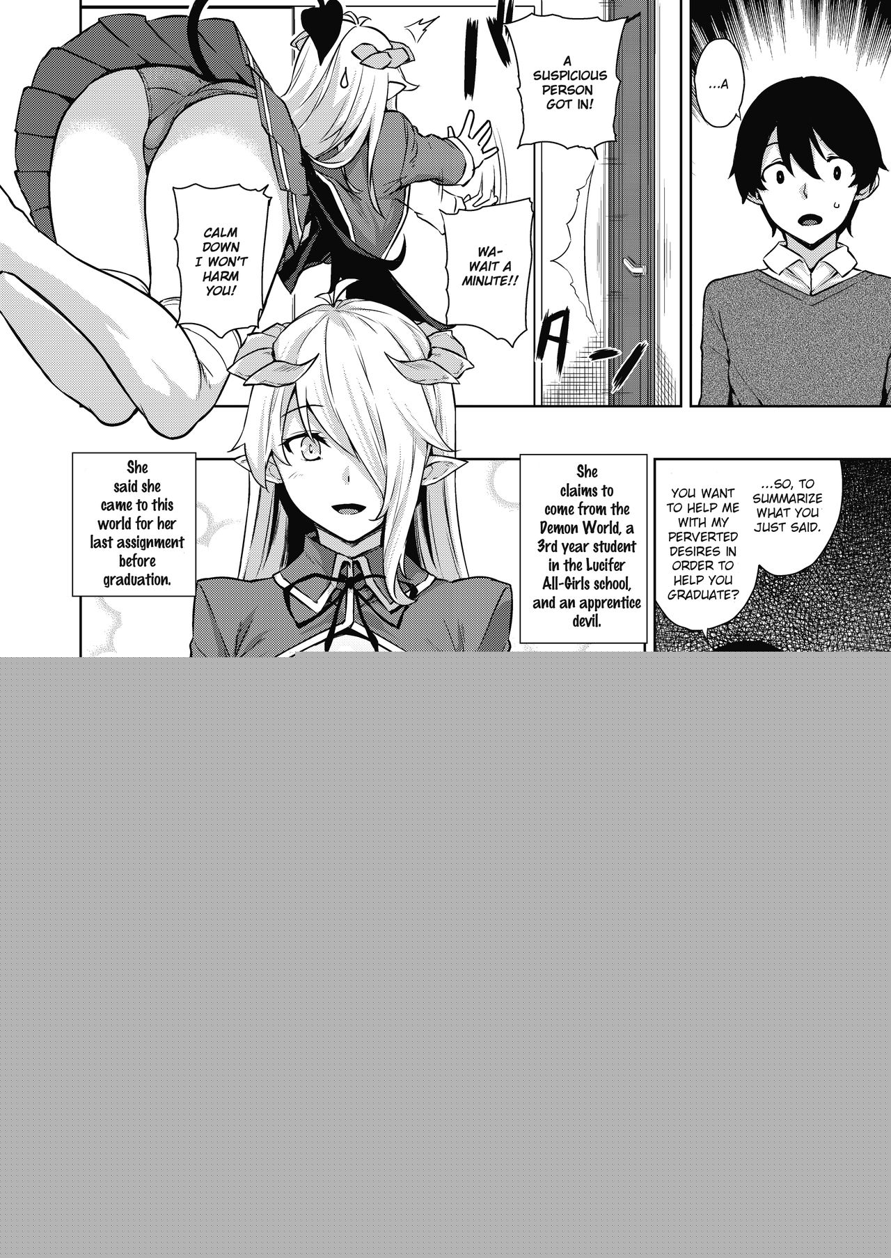 Akuma de JK! -Makai Appli de Harem Shiken- page 3 full