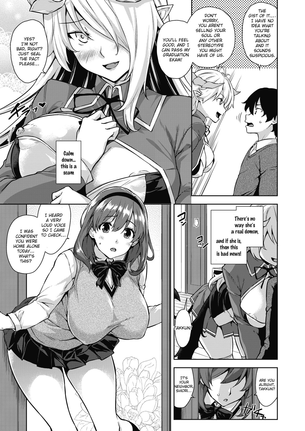 Akuma de JK! -Makai Appli de Harem Shiken- page 4 full