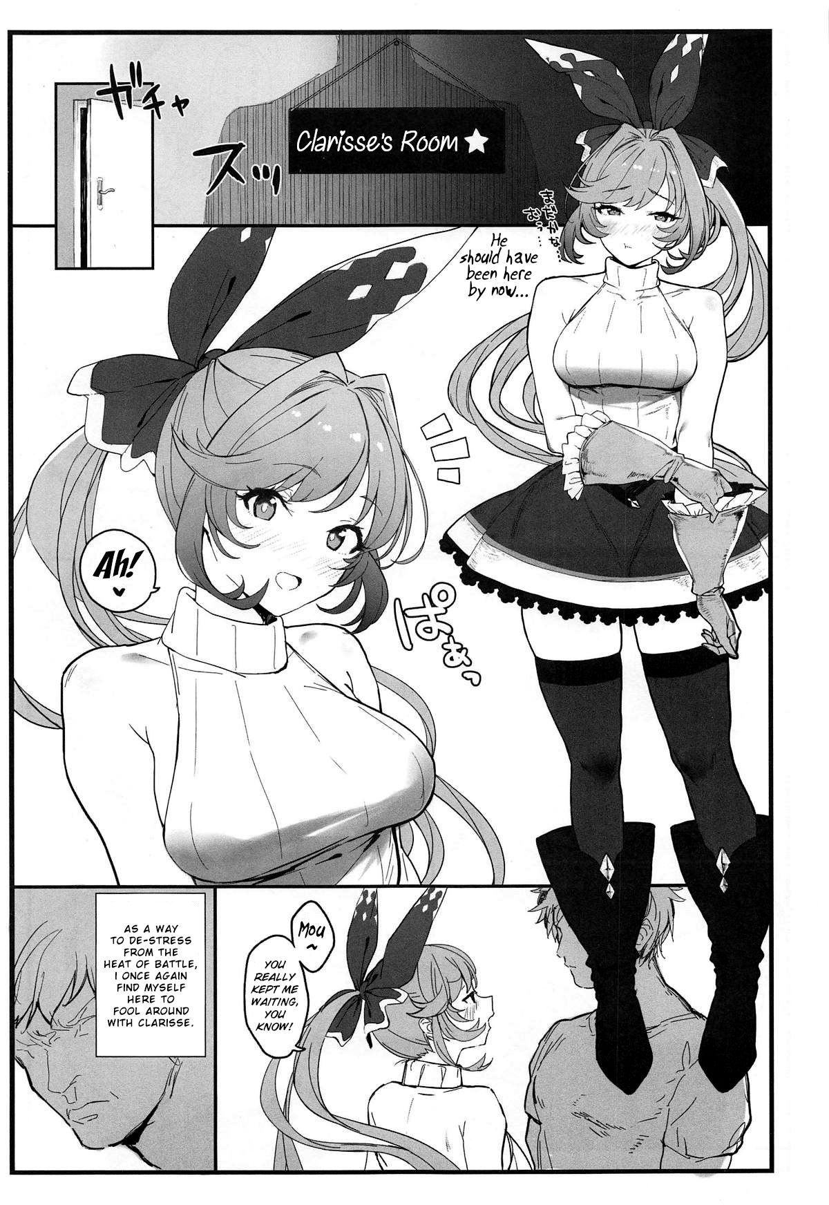 Clarisse-chan to Ichaicha Suru Hon page 2 full
