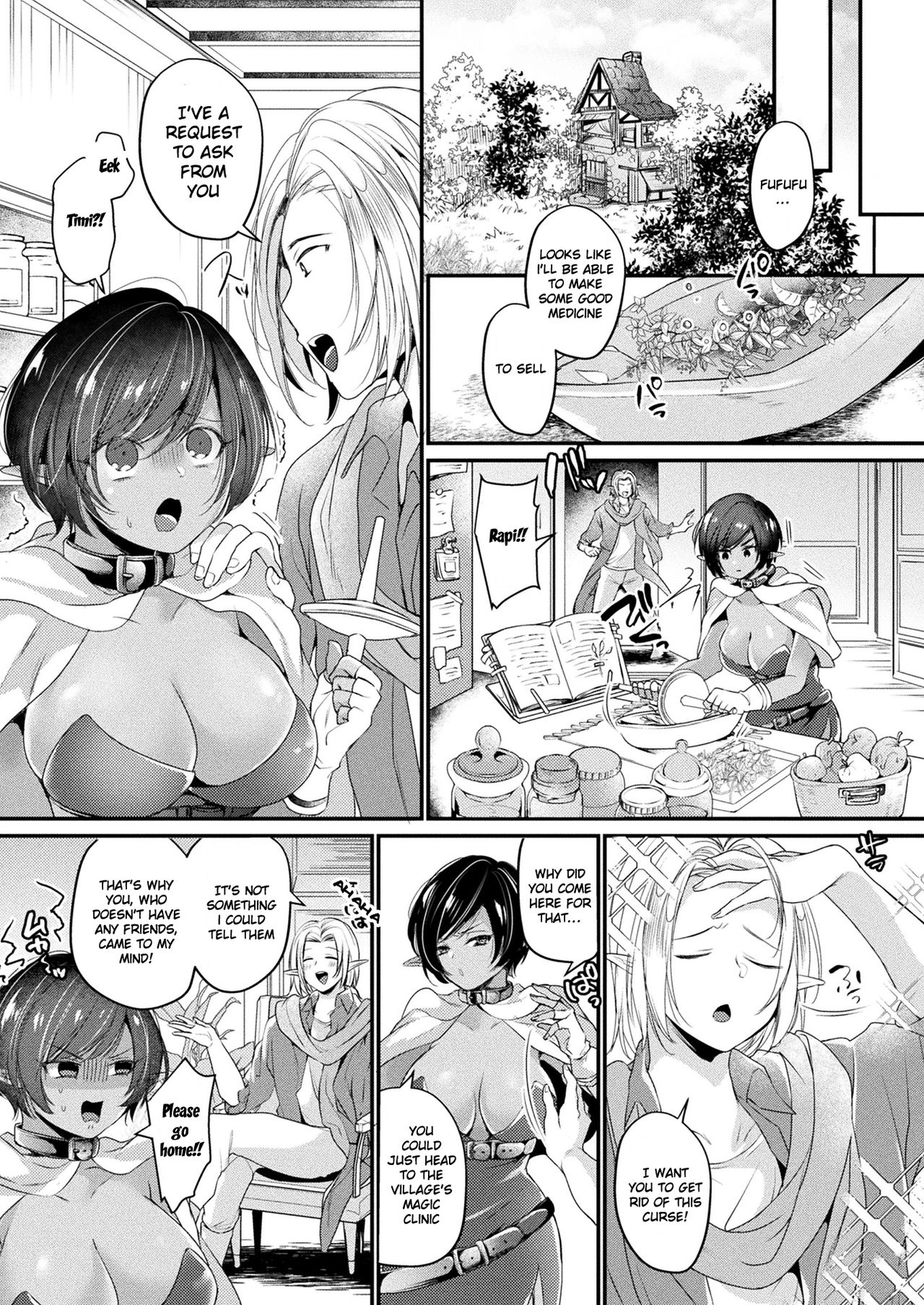 Naoshite Dark Elf-chan | Heal Me Dark Elf Chan page 2 full