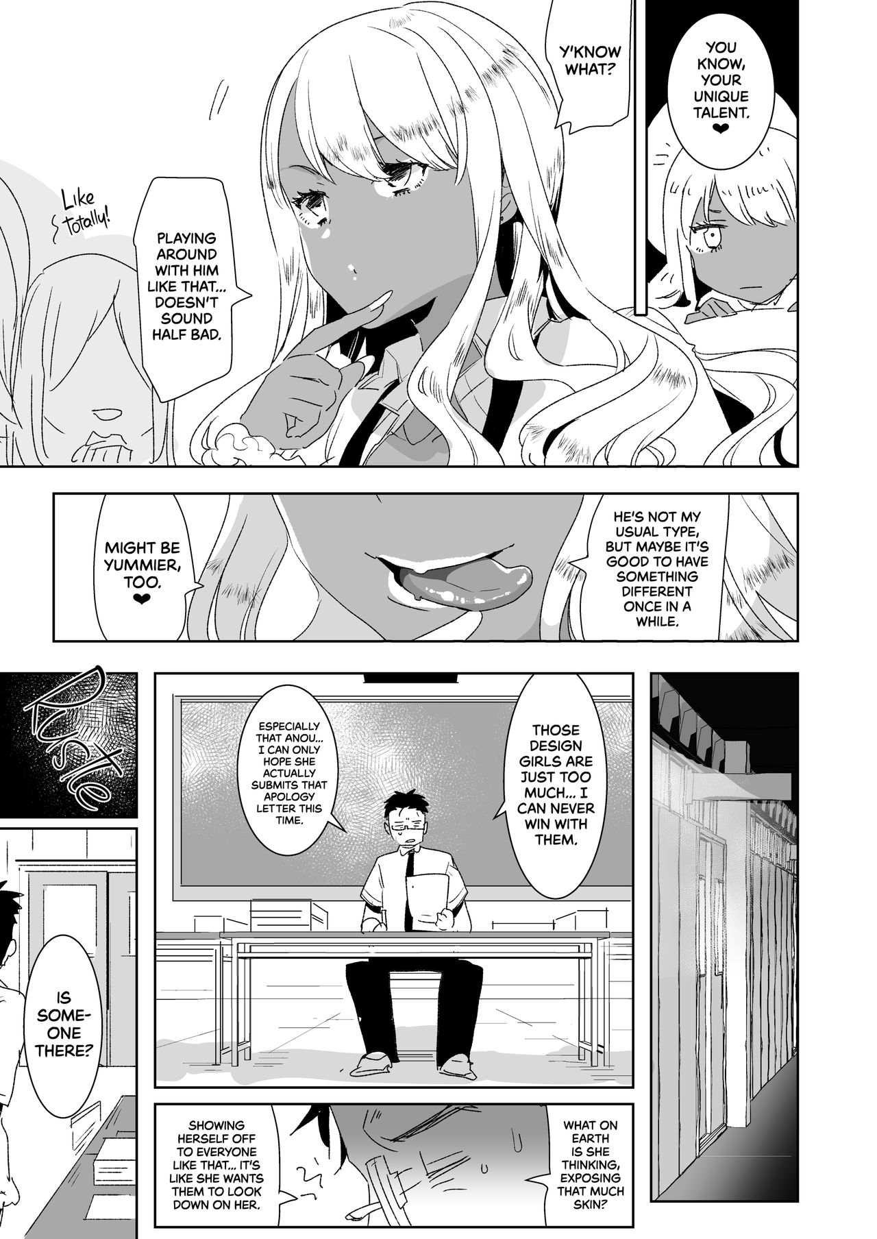 Futanari Kyokon Kuro Gal ni Gyaku Anal Fukujuu Saserareru nante... | I Would Never Get Dominated and Pegged by a Tan Gal With a Huge Cock! page 4 full