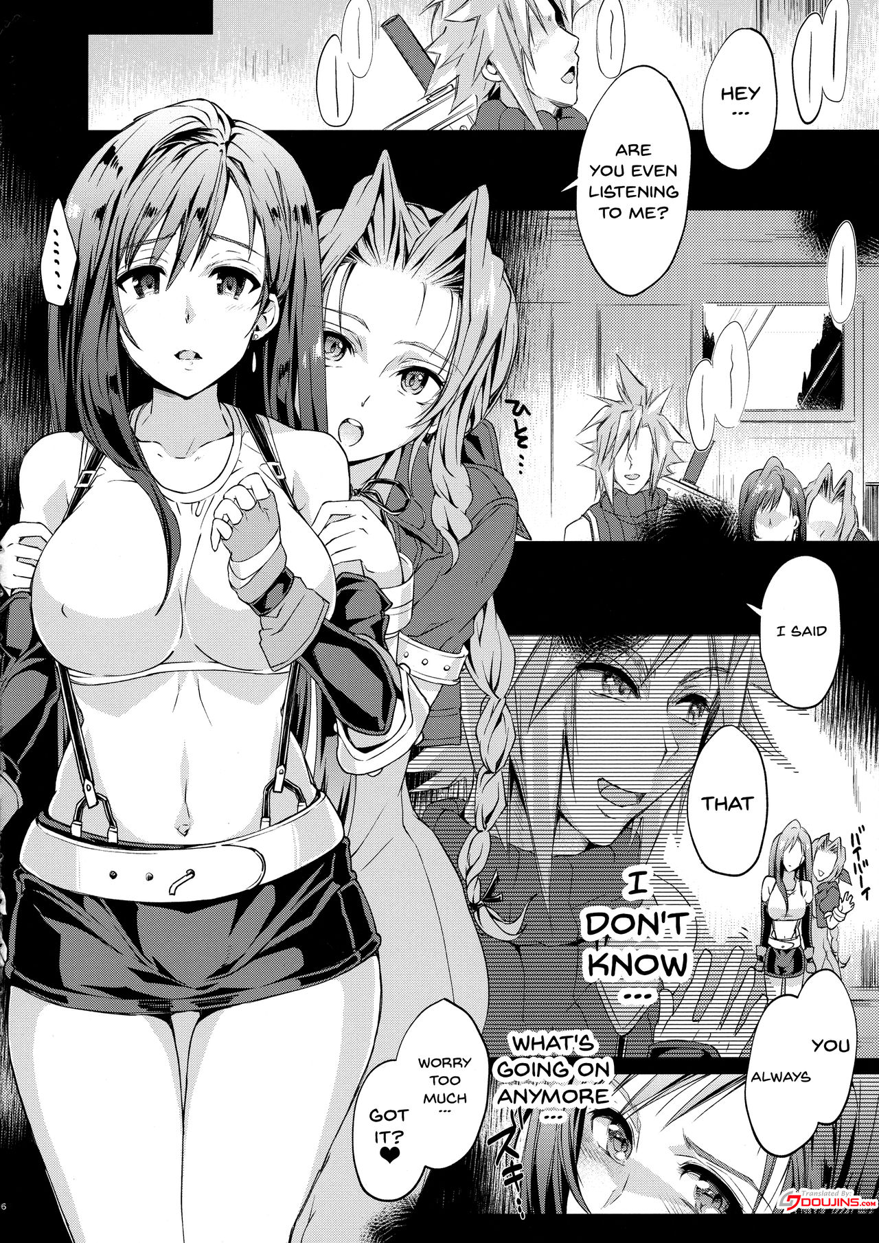 Futanari Doutei Tifa Go -Kakusei- Inran Mesuchinpo Kairaku Ochi page 6 full
