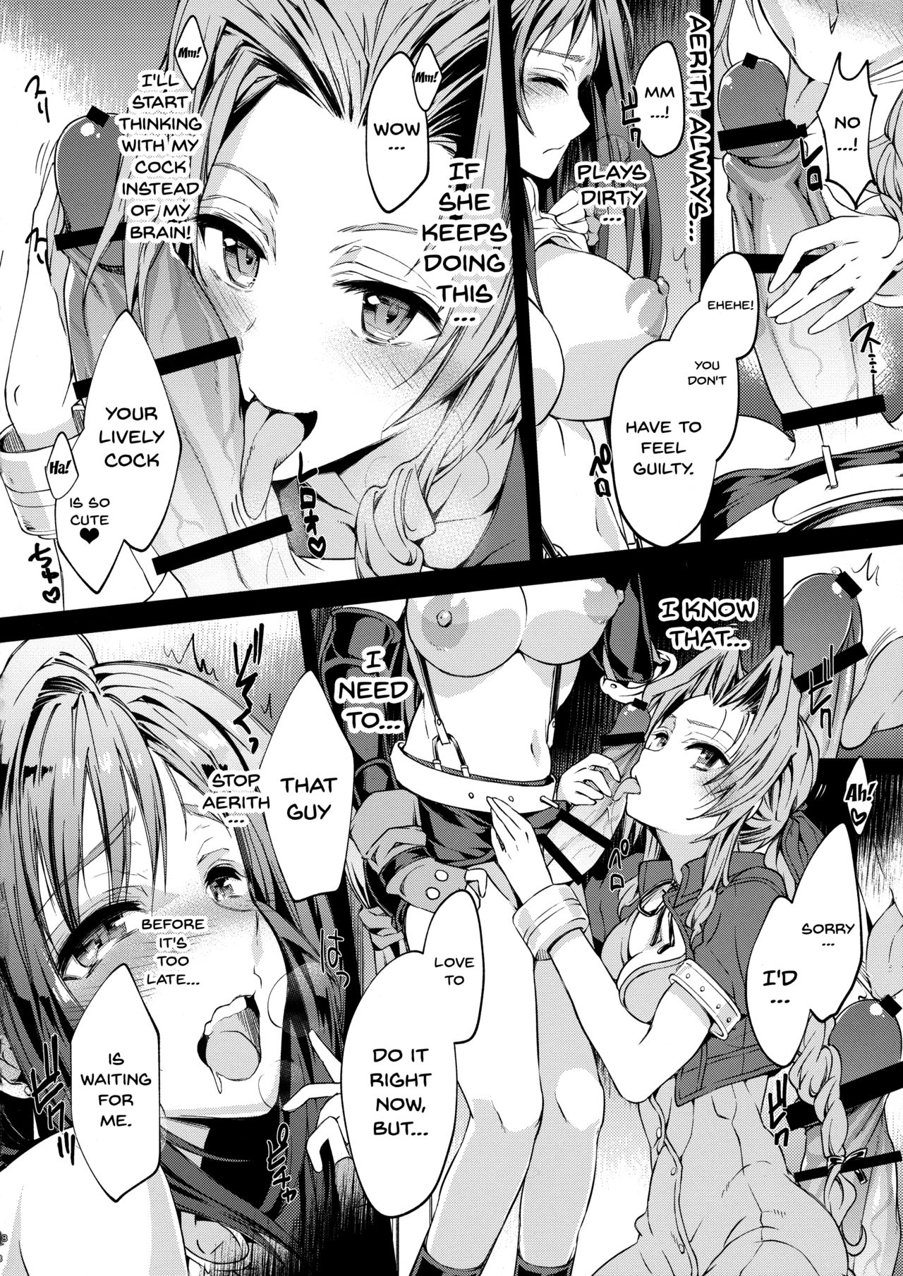 Futanari Doutei Tifa Go -Kakusei- Inran Mesuchinpo Kairaku Ochi page 8 full