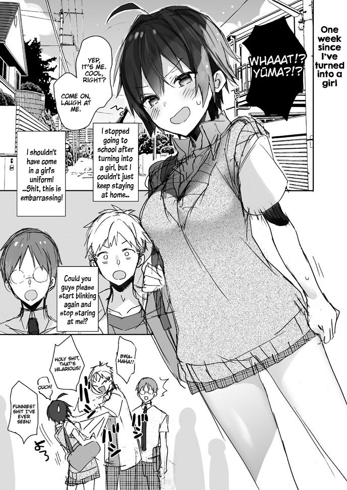Nyotaika Shita Ore no Chotto Tadareta Gakkou Seikatsu | My Slightly Debauched School Life as a Guy-Turned-Girl page 3 full