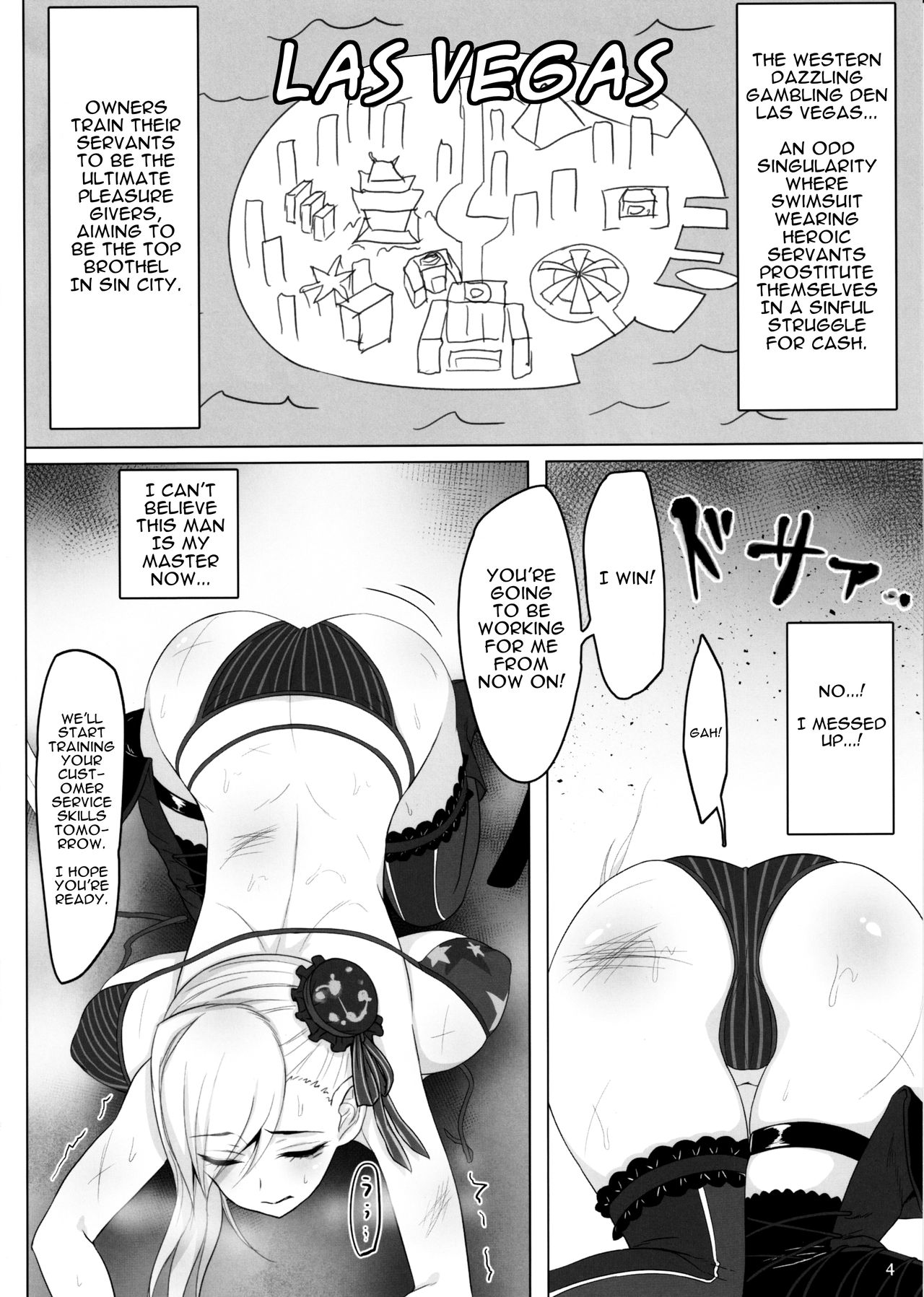 Mizugi Musashi Baishun Choukyou | Swimsuit Musashi's Prostitute Training page 3 full