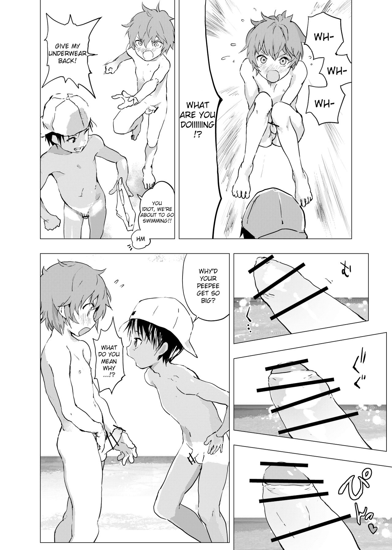 Inaka no Uke Shounen to Tokai no Seme Shounen no Ero Manga page 8 full
