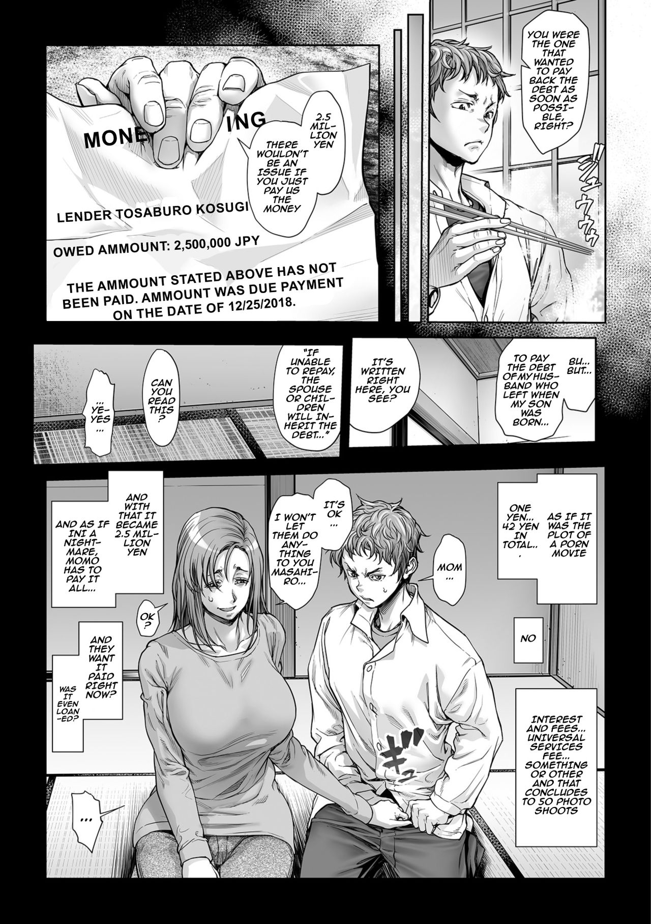 Okaa-san wa Shakkin Dorei desu yo | My Mother Is A Debt Slave page 5 full