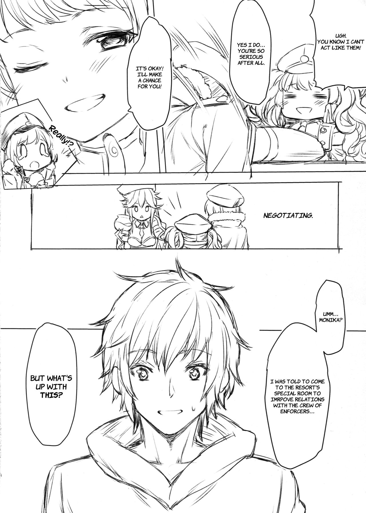 Motomoto Shinkan no Hazu datta ga Otona no Jijou de Omakebon ni Narimashita. page 3 full