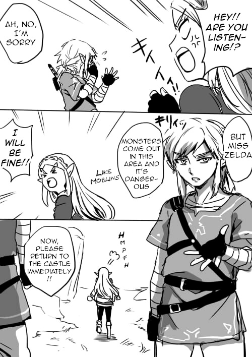 Link to Zelda no Shoshinsha ni Yasashii Sex Nyuumon | Link and Zelda's Beginner-friendly Introduction To Sex page 4 full