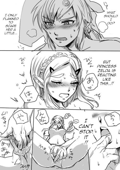 Link to Zelda no Shoshinsha ni Yasashii Sex Nyuumon | Link and Zelda's Beginner-friendly Introduction To Sex page 8 full