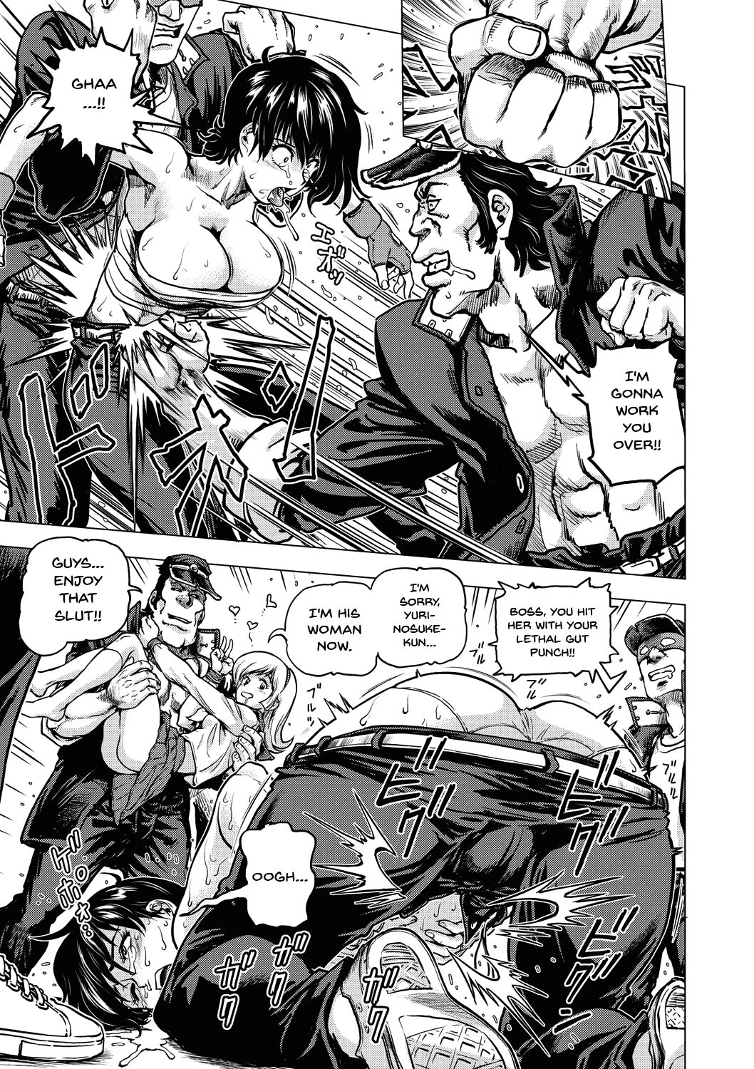 Hikoushiki Heroine Zukan | Informal Heroine Gangbang page 10 full
