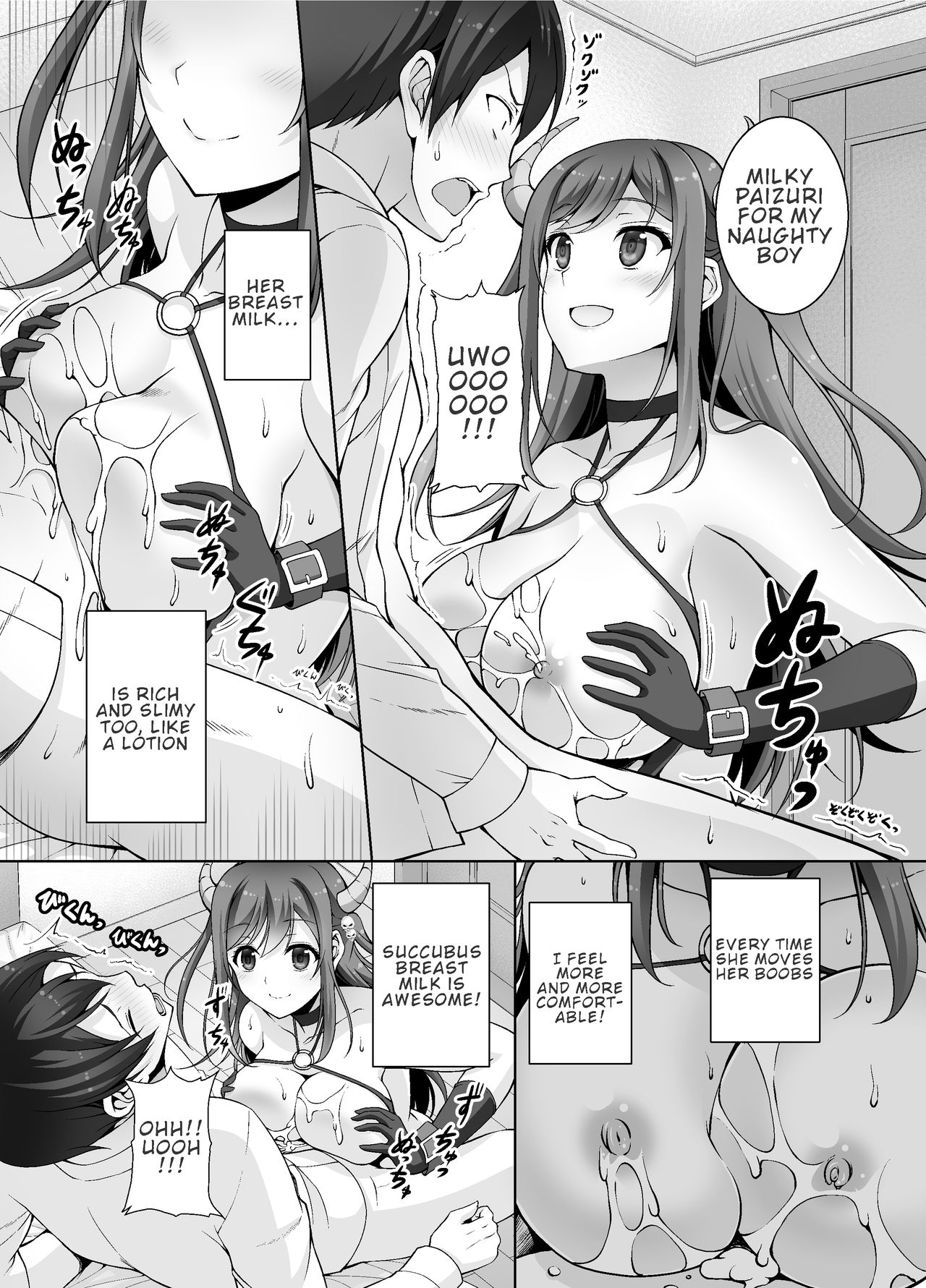 Tottemo H na Succubus Onee-chan to Babumi Sex | A Very Naughty Succubus Onee-chan's Motherly Sex page 8 full