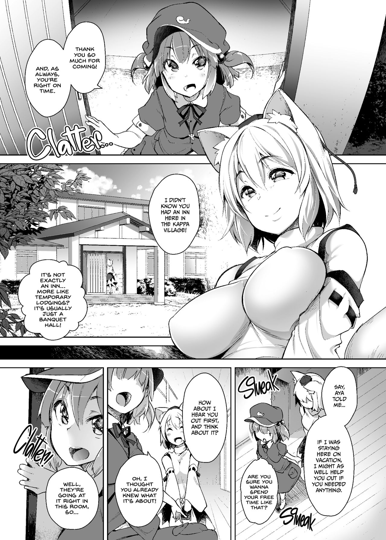 Youkai no Yama no Seishori Jijou | Sexual Help Needed on Youkai Mountain page 4 full