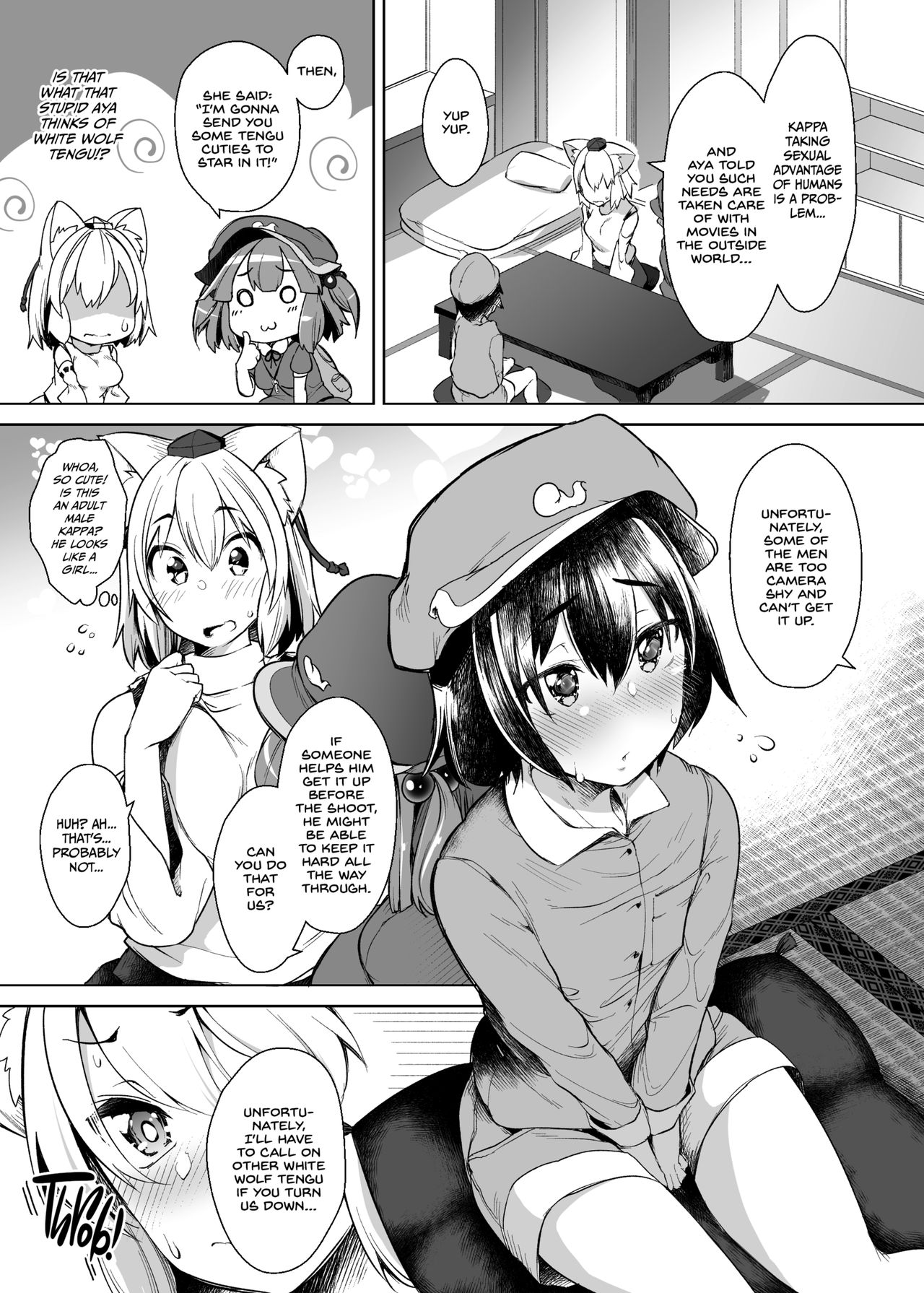 Youkai no Yama no Seishori Jijou | Sexual Help Needed on Youkai Mountain page 6 full