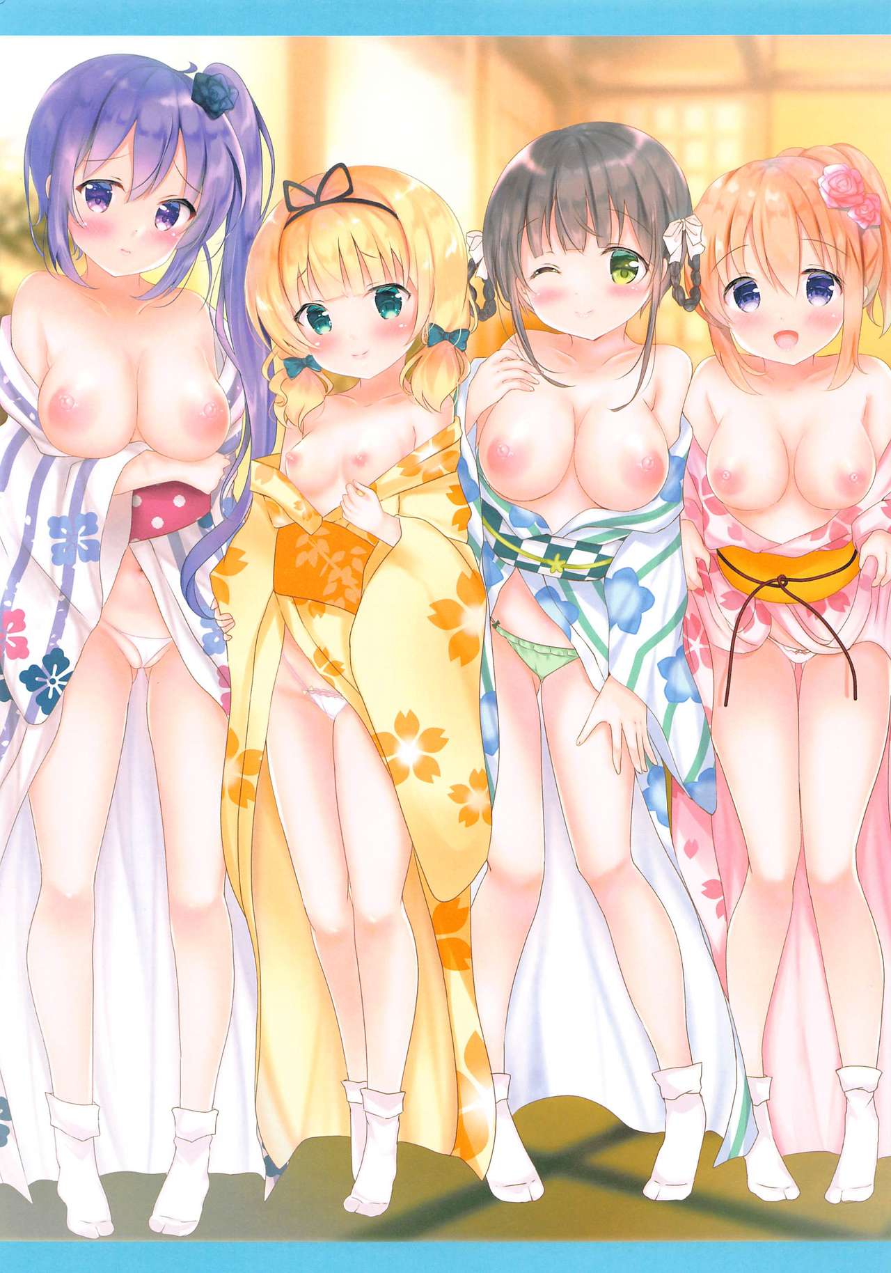 Pyonpyon Mix! 3 ~Yukata Date Hen~ page 3 full