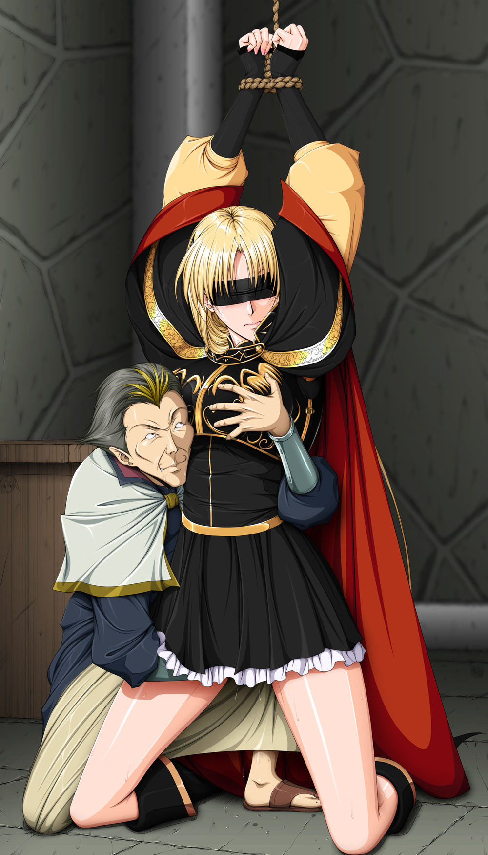 Fight, Sharon! A +omake page 8 full