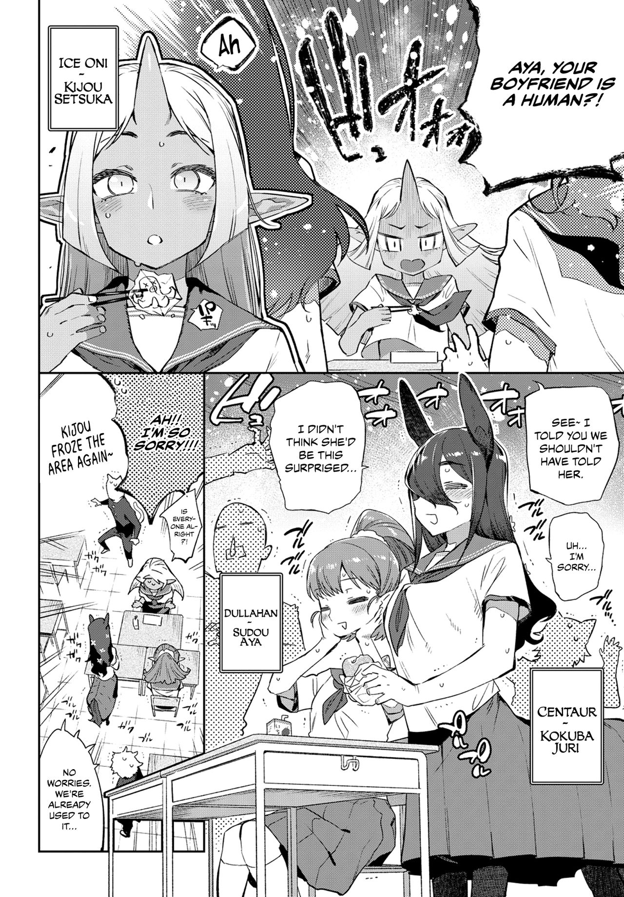 Ishu Renai | Heterogeneous Love Ch. 1 page 3 full