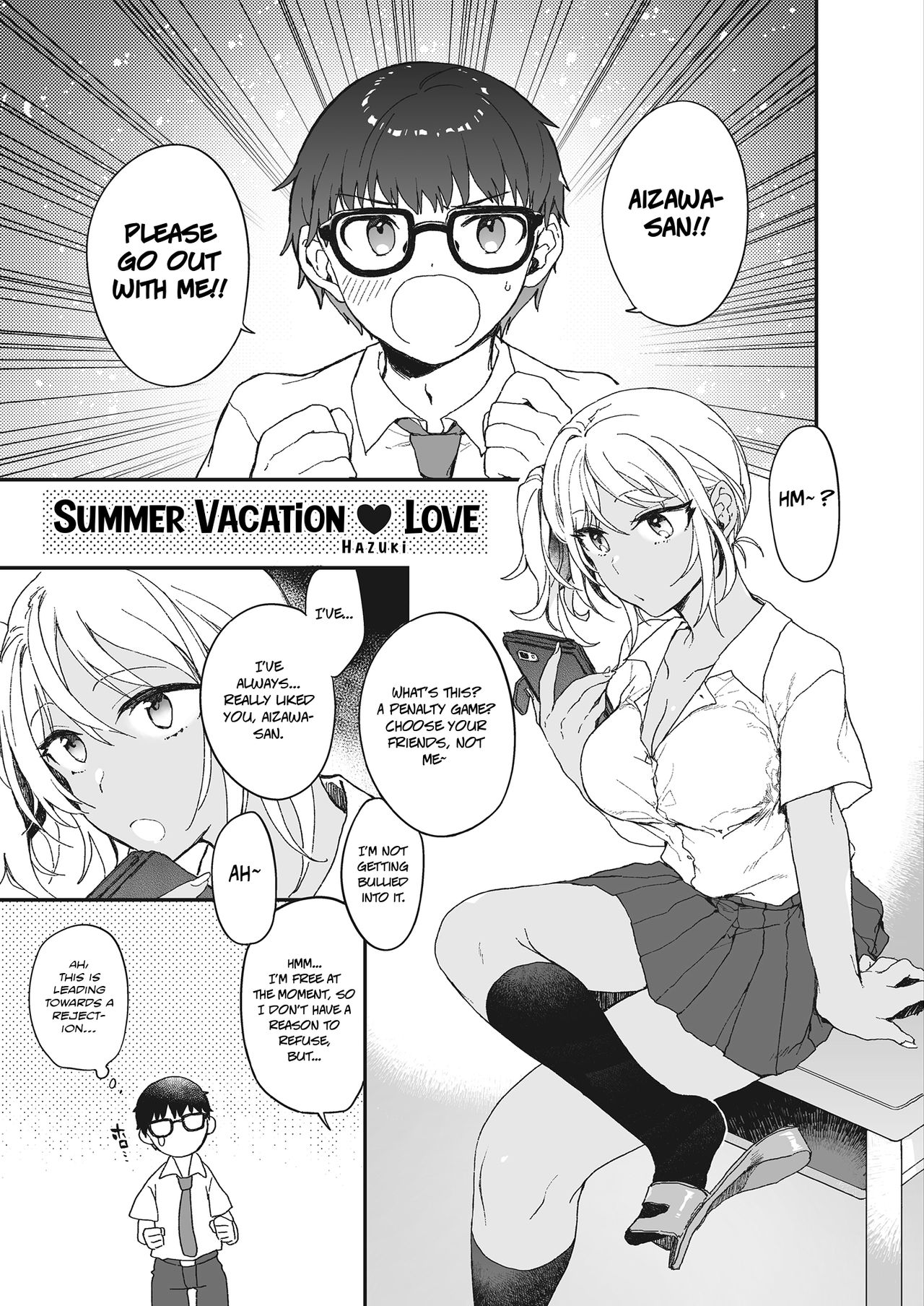Summer Vacation Love page 1 full