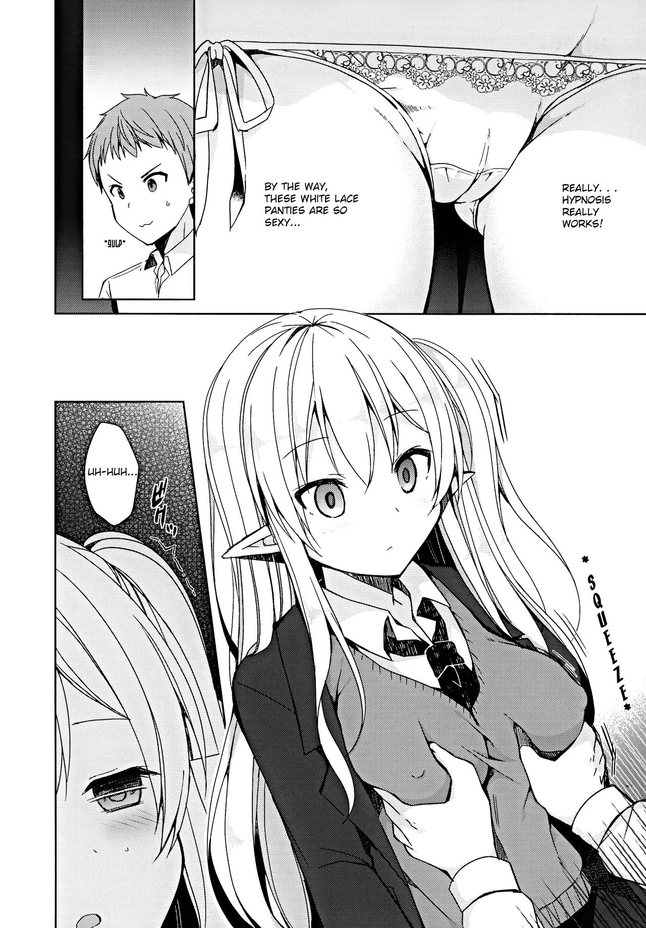 Fujun Ishu Kouyuu Ore to Elf Senpai no Love Love Saimin Seikatsu page 9 full