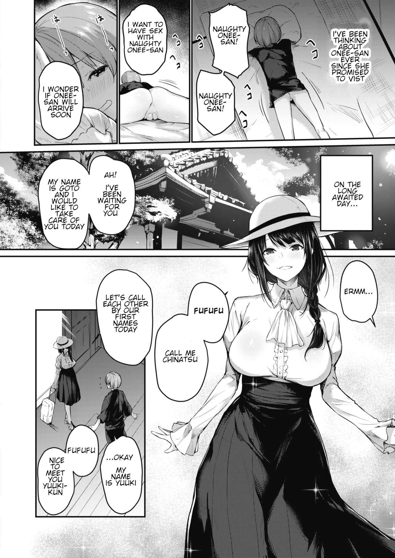 Onee-san wa Toshishita Aikouka page 4 full