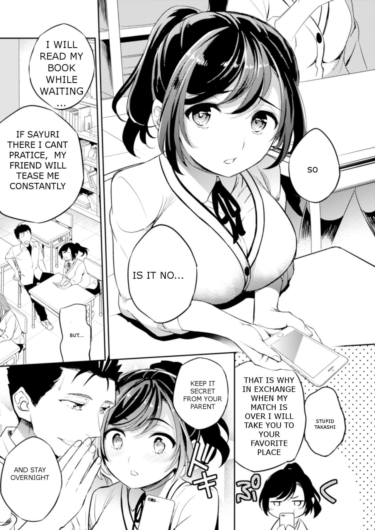 C9-41 Sayuri - Kareshi to Hatsu H Mokuzen ni Chikan ni NTR-reta Shoujo page 2 full