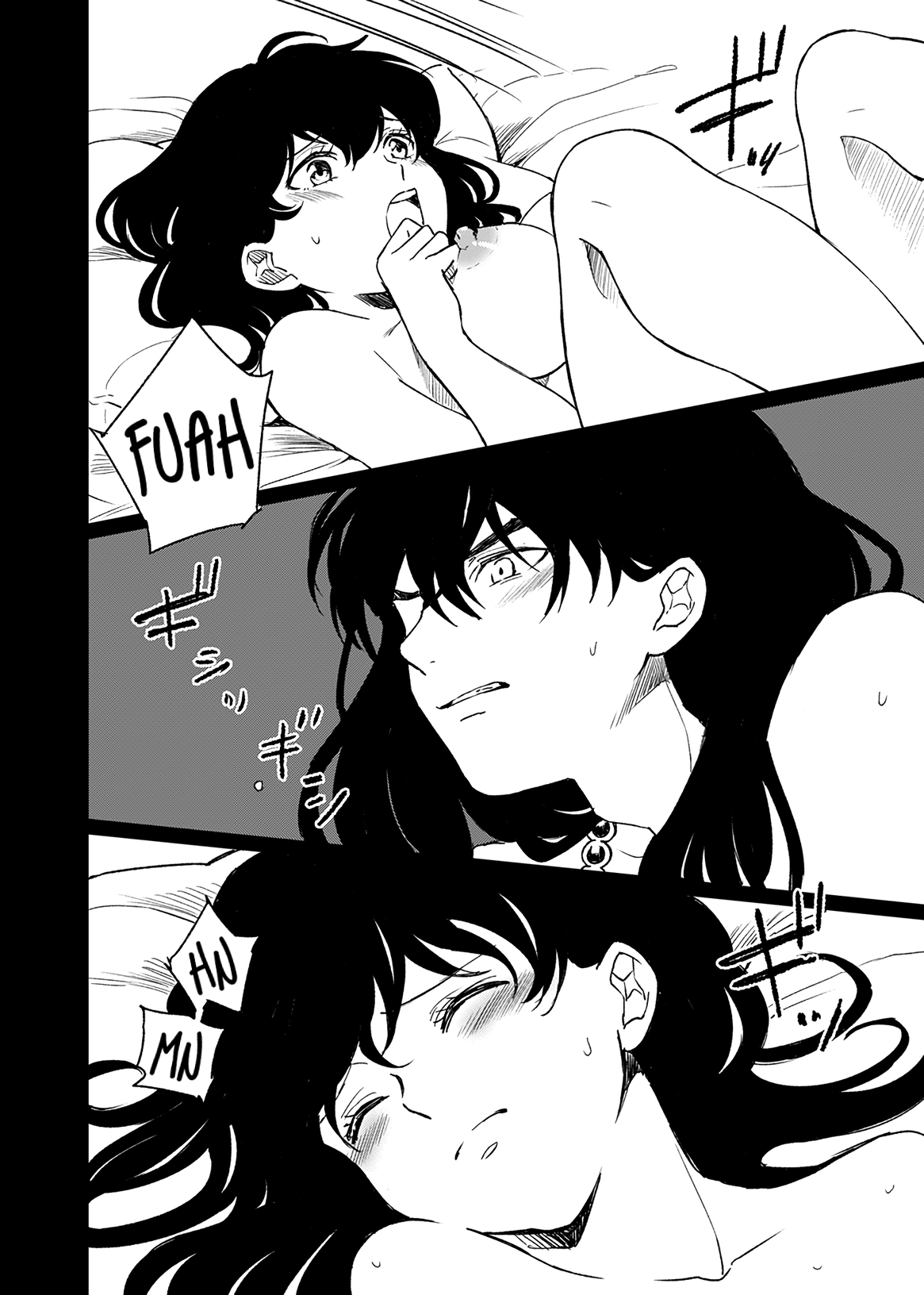 Tabi-chuu no InuKago ga Kattou Shinagara Ecchi Suru Hanashi | A story about Inuyasha and Kagome's journey and their struggles during sex page 4 full