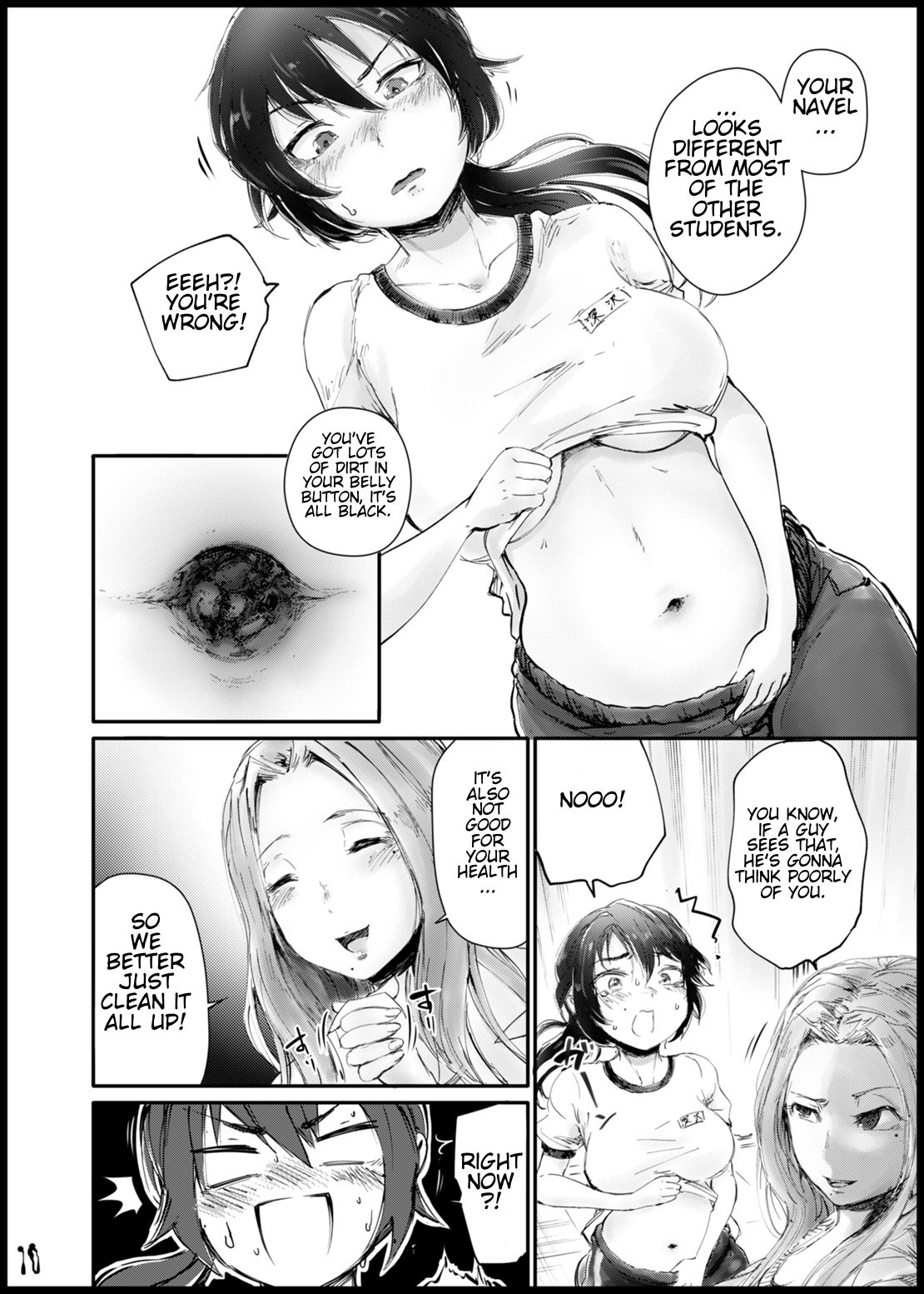 Greedy Navel Desire - an examination of a few belly buttons - page 9 full