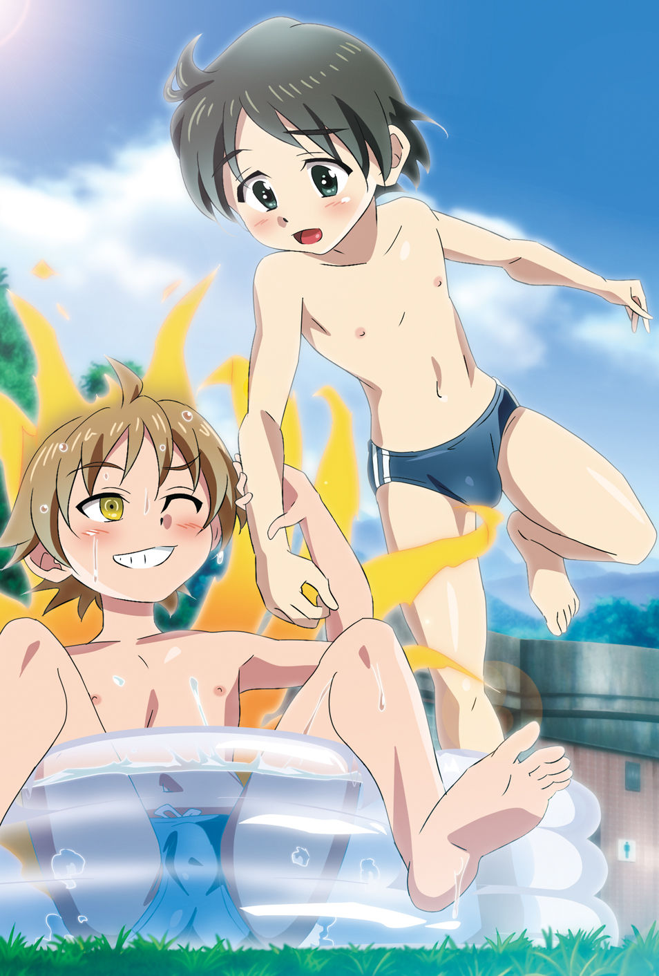 Oba Kyuu ~Gakkou no Obake to Boku no Kyuubi ga Ecchi Suru Hanashi~ page 2 full