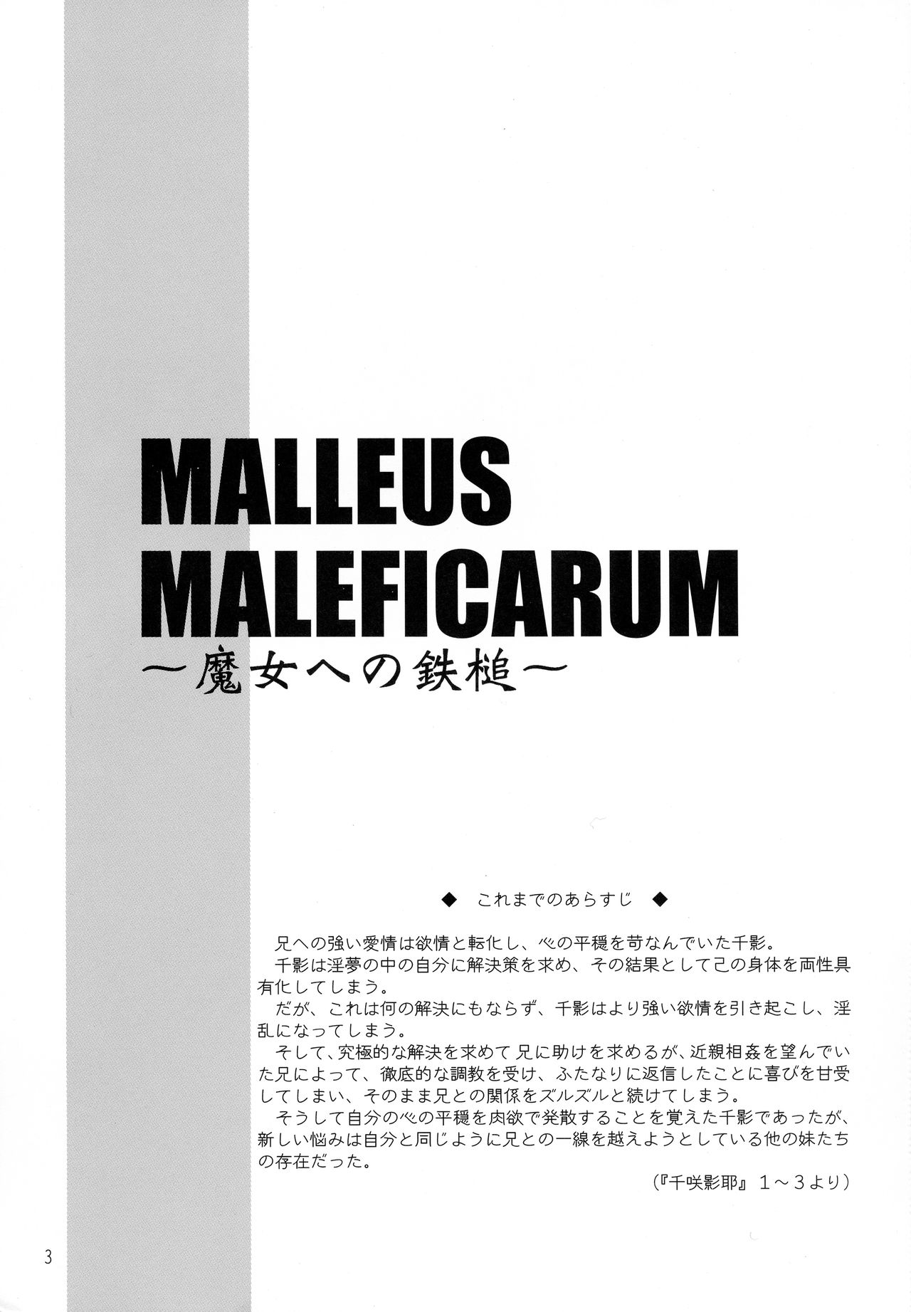 MALLEUS MALEFICARUM ~Majo He no Tettsui~ page 3 full