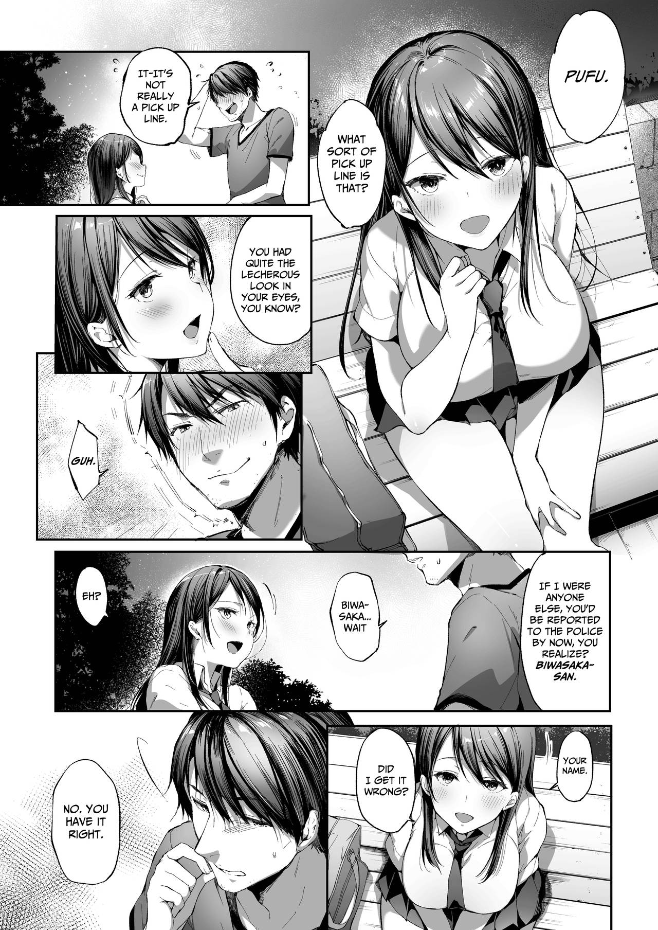 Muttsuri Sukebe na JK wa Suki desu ka? | Do You Like Secretly Slutty High School Girls? page 6 full