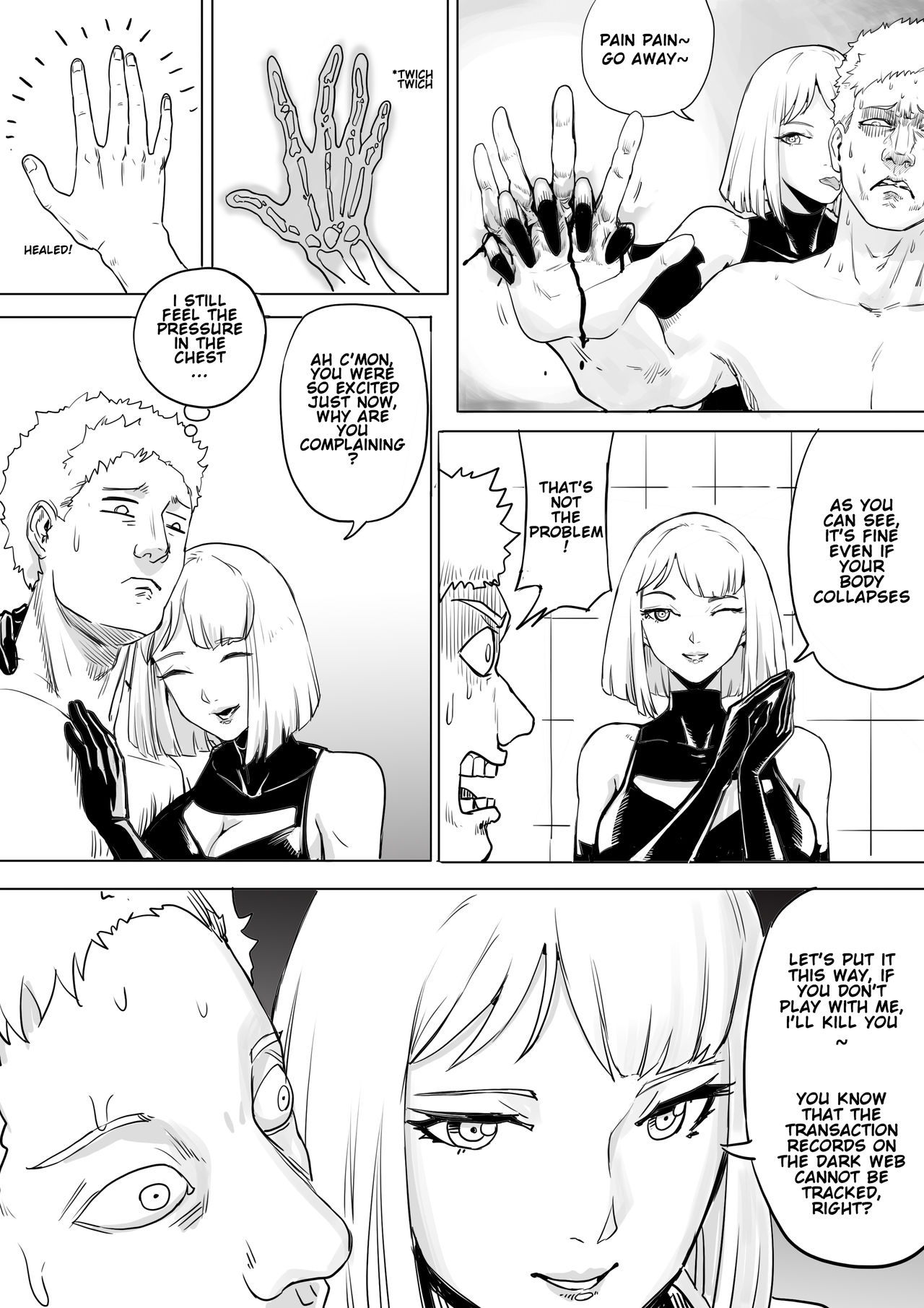 Painful Game 1 page 8 full