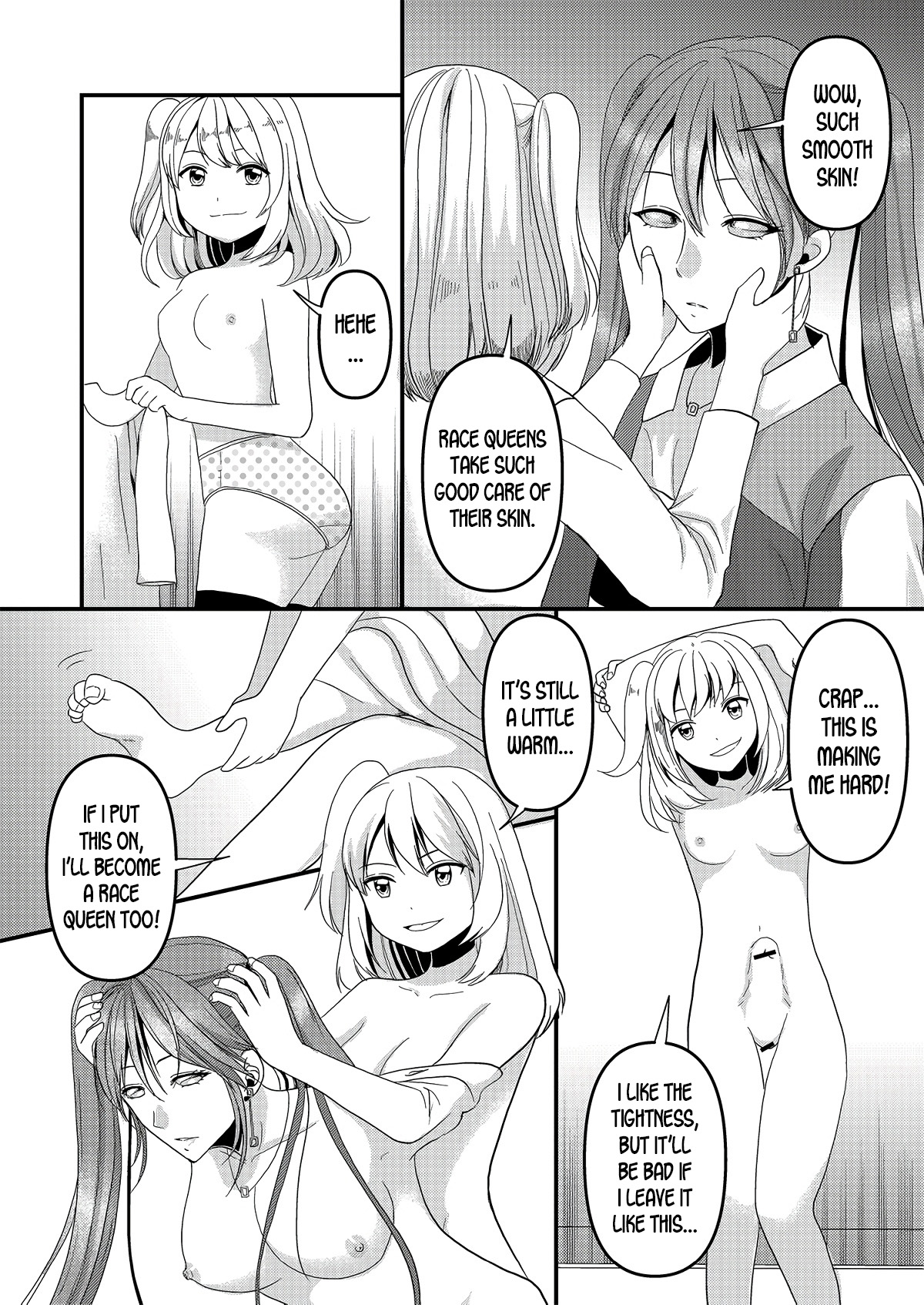 Seijin Dansei ga Ninki Race Queen ni Naru Houhou | How to become a popular race queen for adult males page 6 full